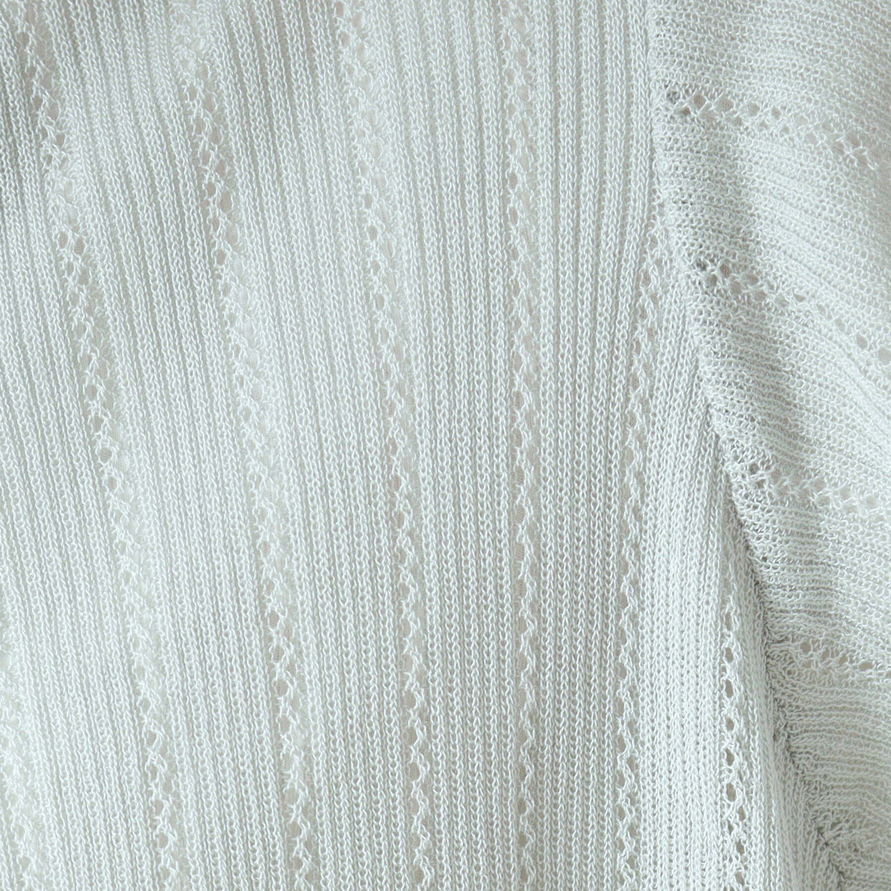 ITS&rsquo;DEMO「【手洗い可】透かし編み着流しカーデ」|カーディガン|