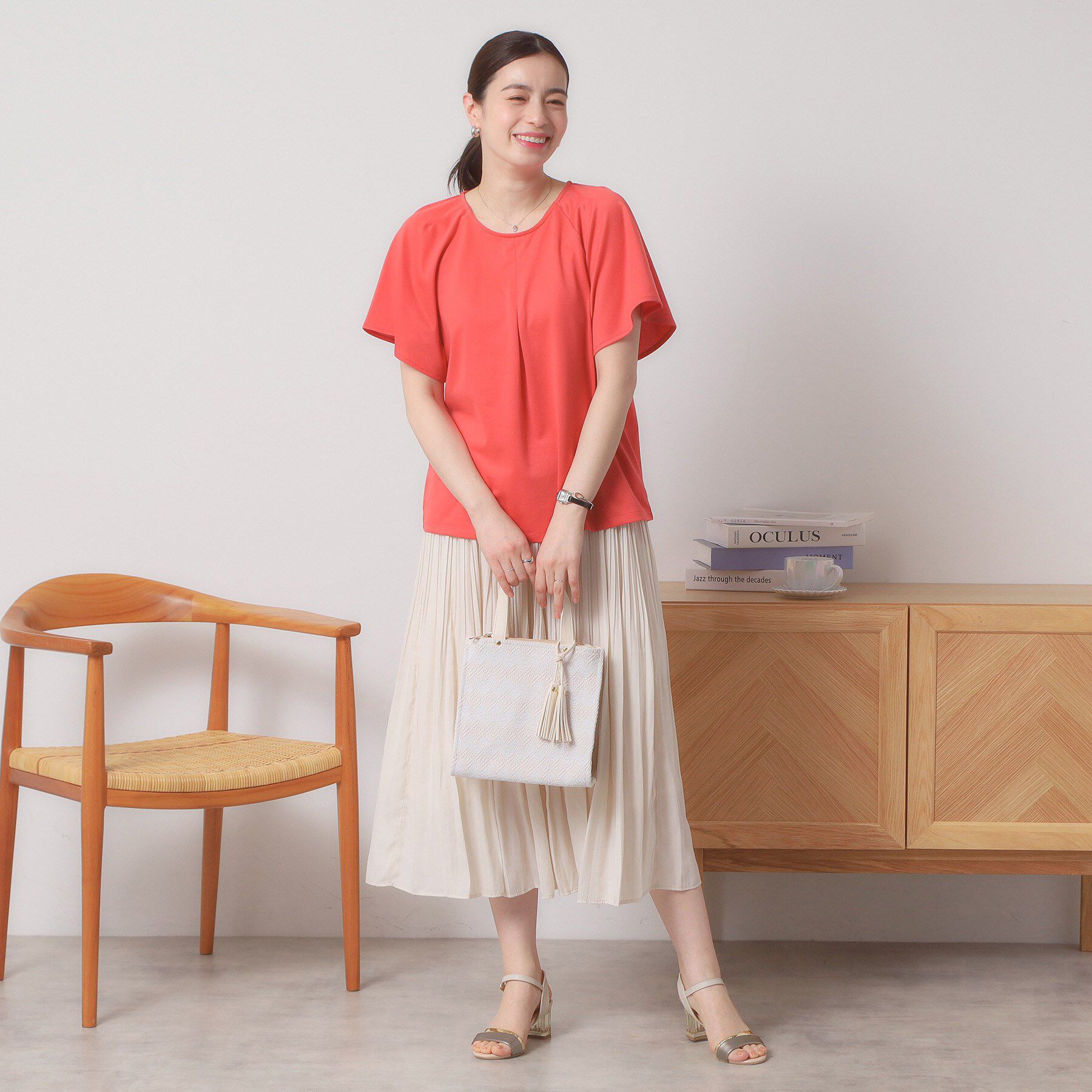 ITS&rsquo;DEMO「タッセル付きミニトート」|ハンドバッグ|