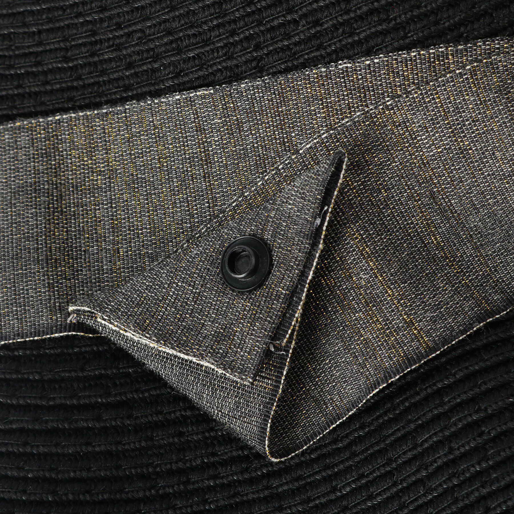 ITS&rsquo;DEMO「【畳める／サイズ調整可／手洗い可】コンパクトラメリボンハット」|ハット|