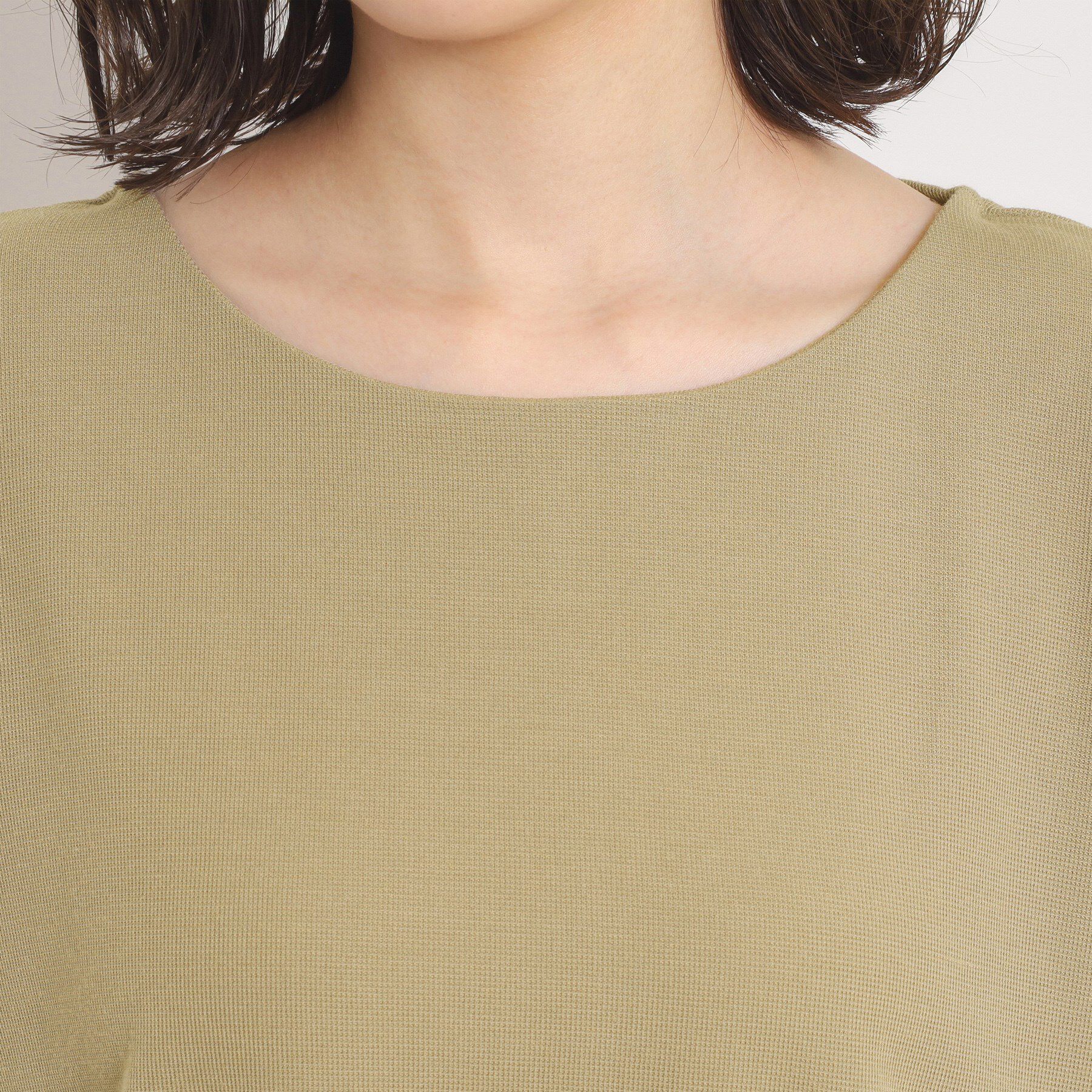 ITS&rsquo;DEMO「【接触冷感／吸水速乾／洗濯機OK】サカリバ袖タックプルオーバー」|Tシャツ・カットソー|