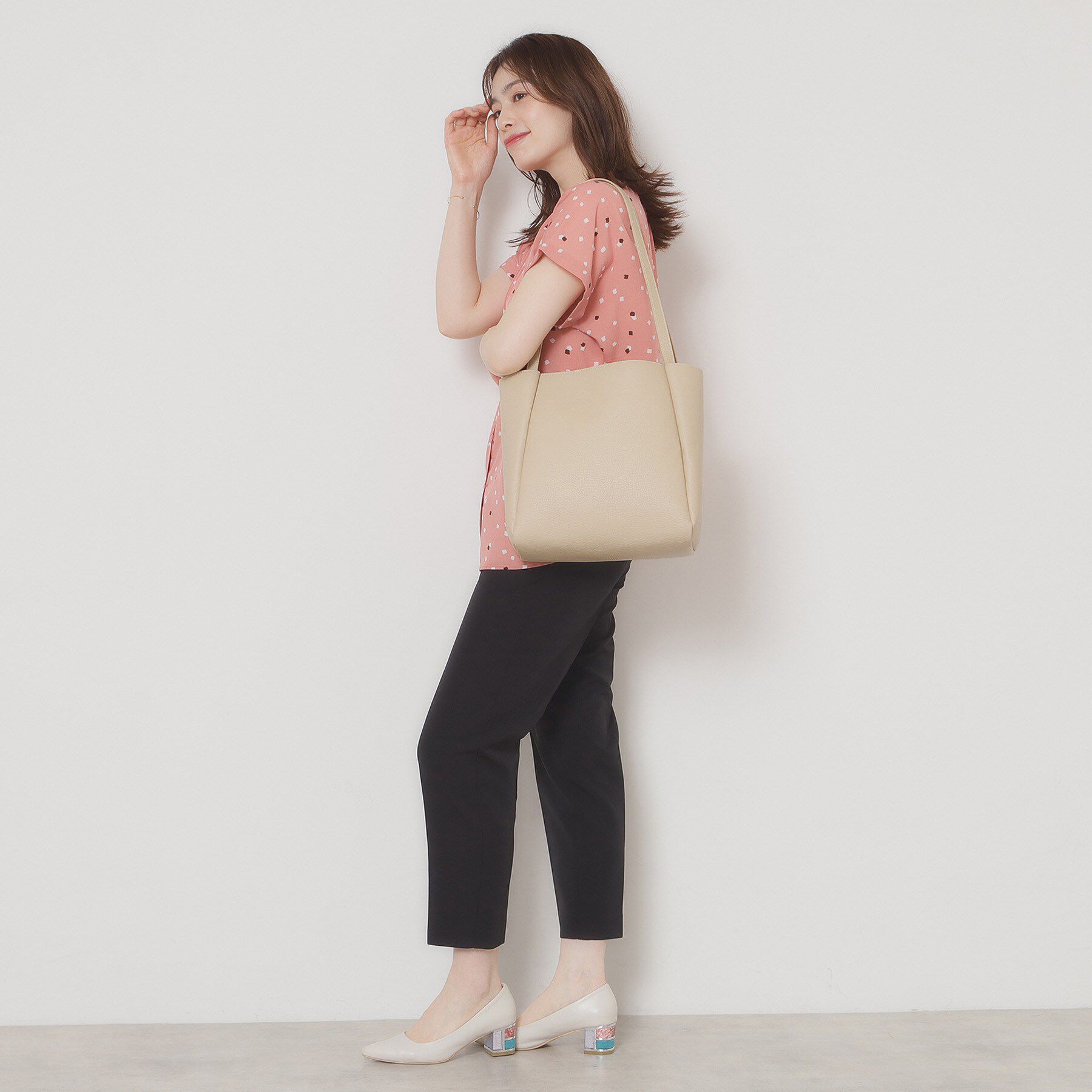 ITS&rsquo;DEMO「【A4対応】三層トート」|トートバッグ|