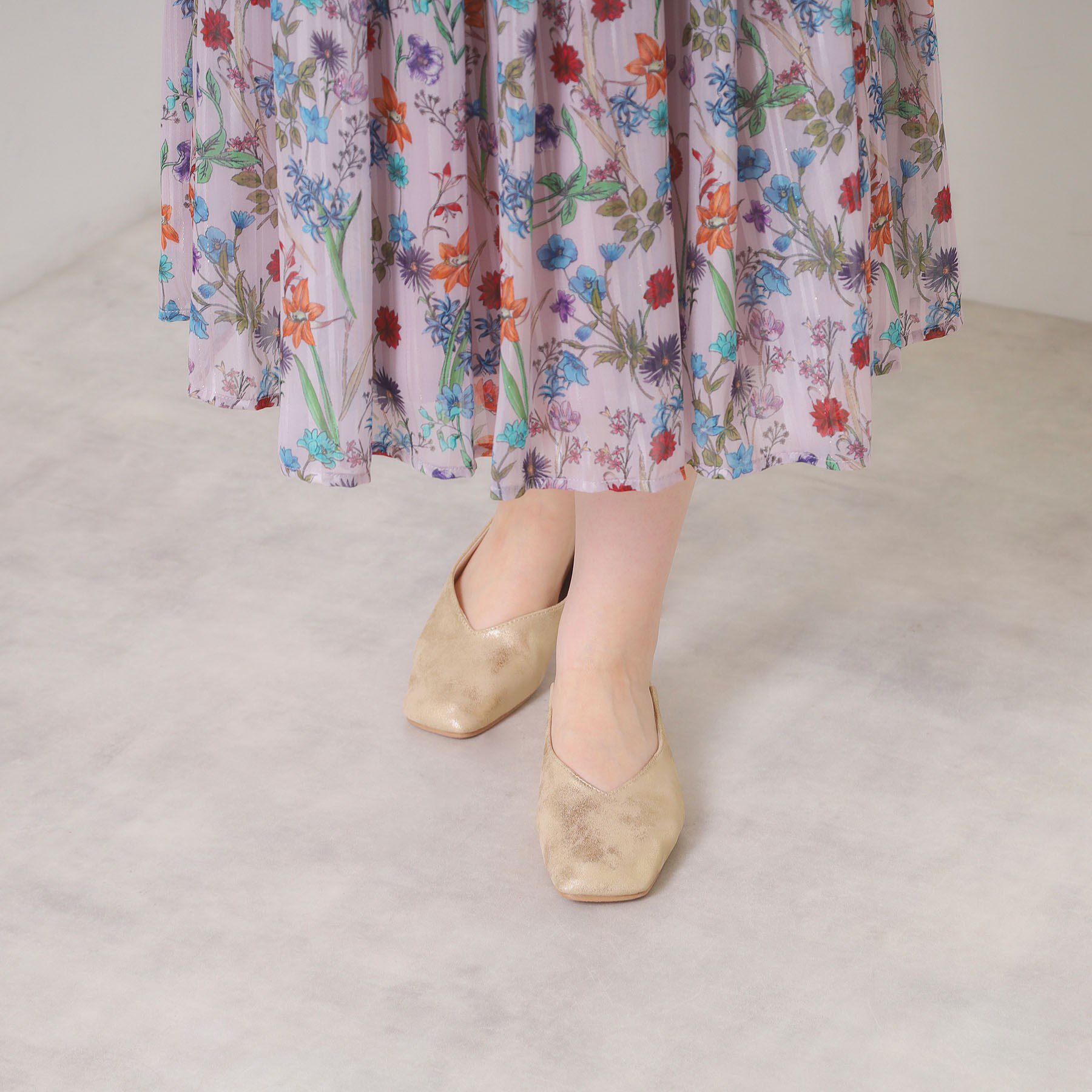 ITS&rsquo;DEMO「【3E対応】スクエアフラットシューズ」|その他|