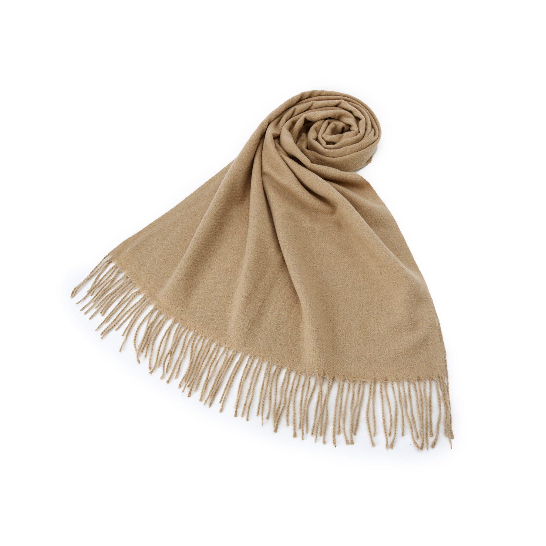 ITS&rsquo;DEMO「【8色／洗濯可】クリーミータッチ60幅無地ストール」|ストール|ベージュ(052)