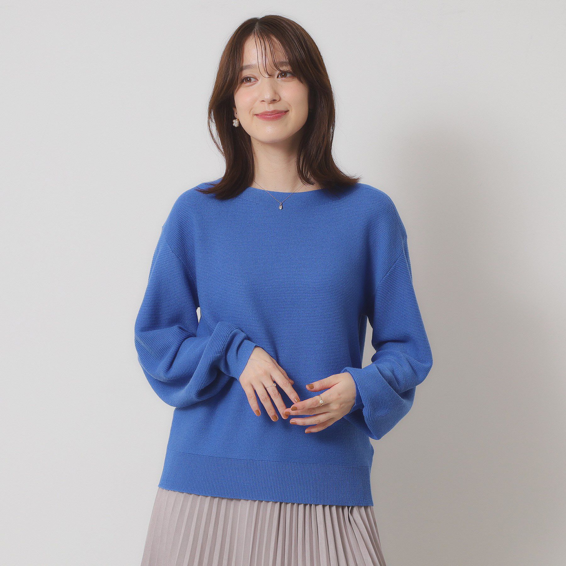 ITS&rsquo;DEMO「【手洗い可】ラメガーターニット」|ニット・セーター|