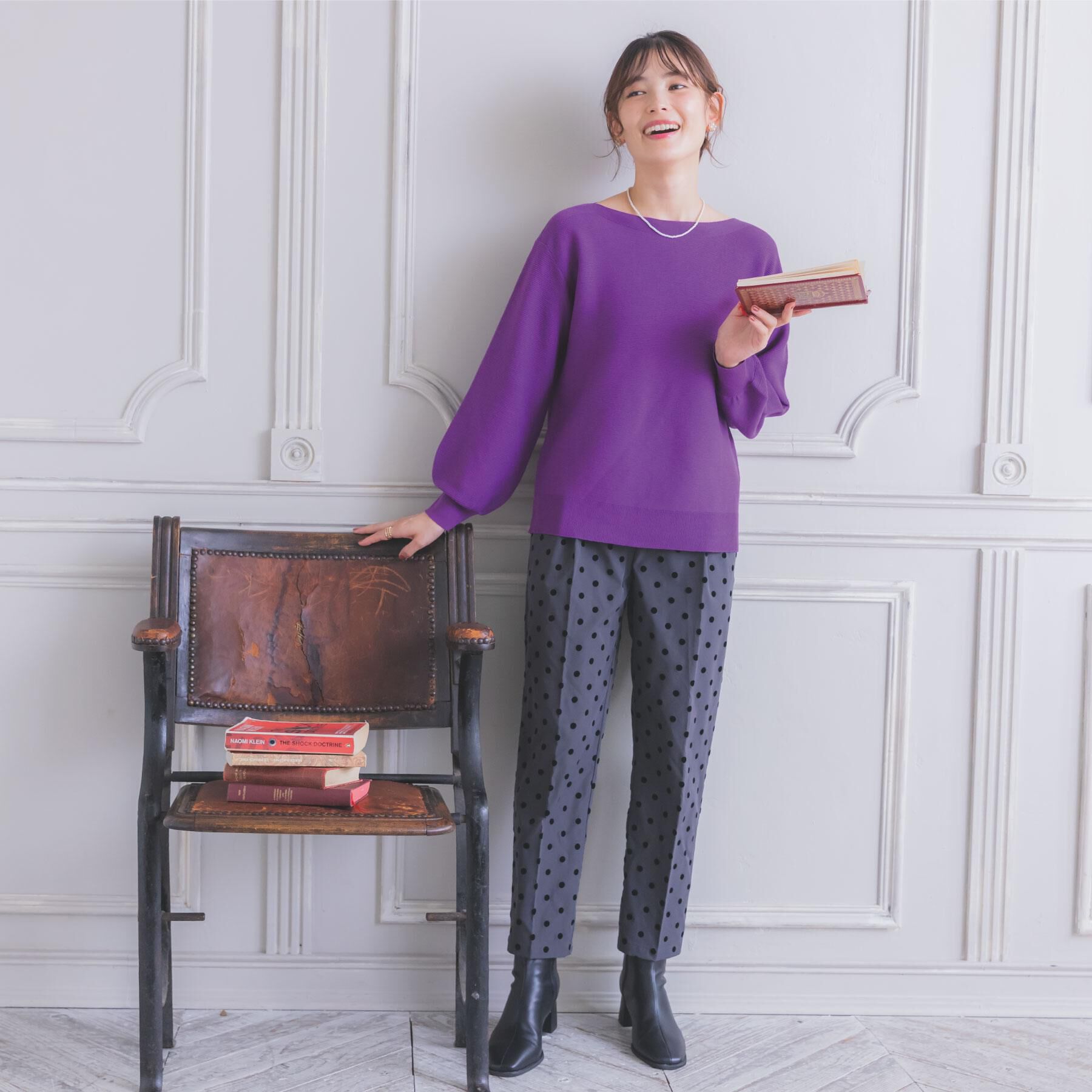 ITS&rsquo;DEMO「【手洗い可】ラメガーターニット」|ニット・セーター|