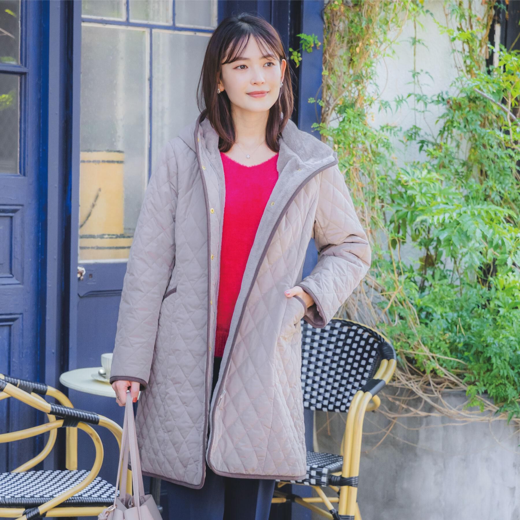 ITS&rsquo;DEMO「【撥水加工】キルトフードコート」|その他|