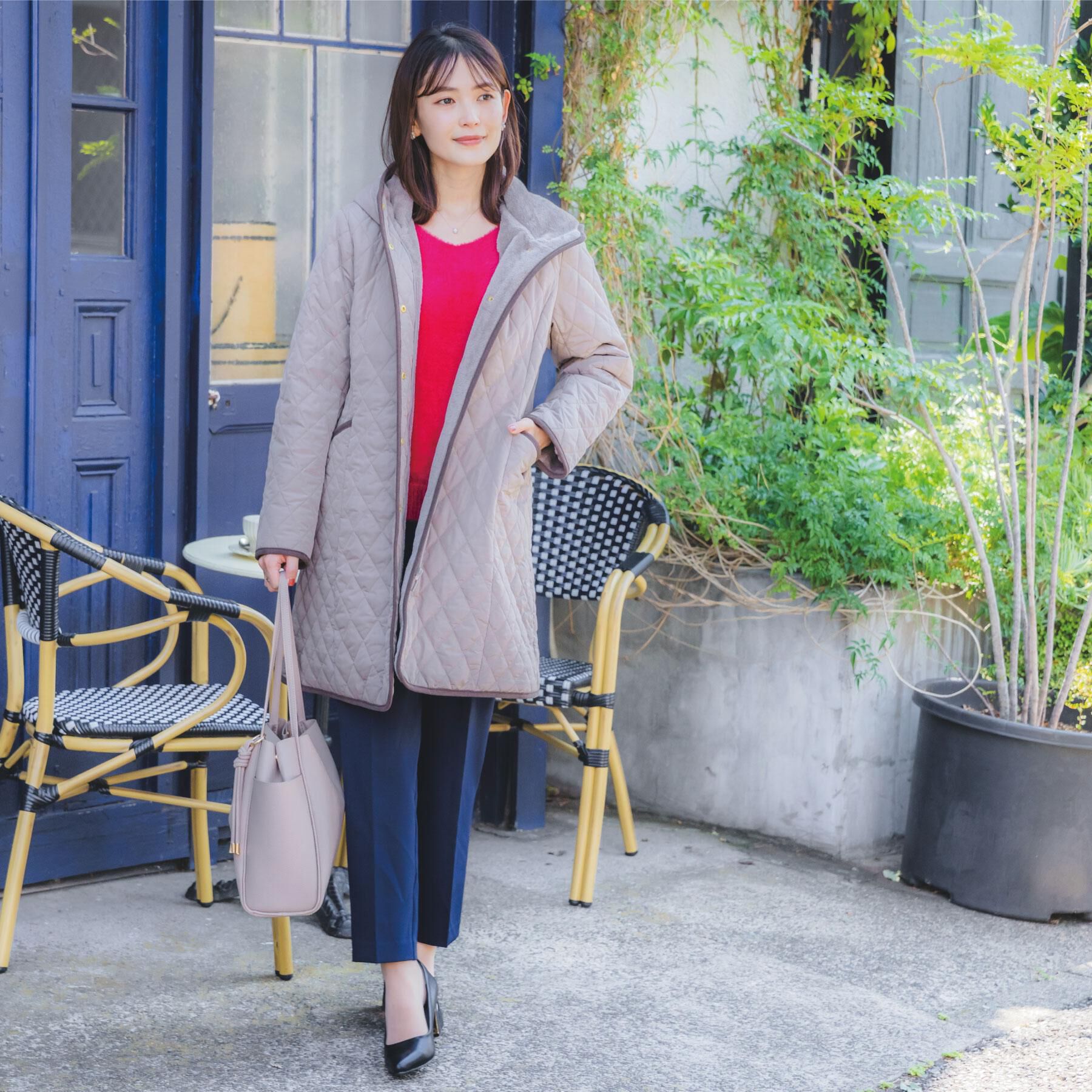 ITS&rsquo;DEMO「【撥水加工】キルトフードコート」|その他|