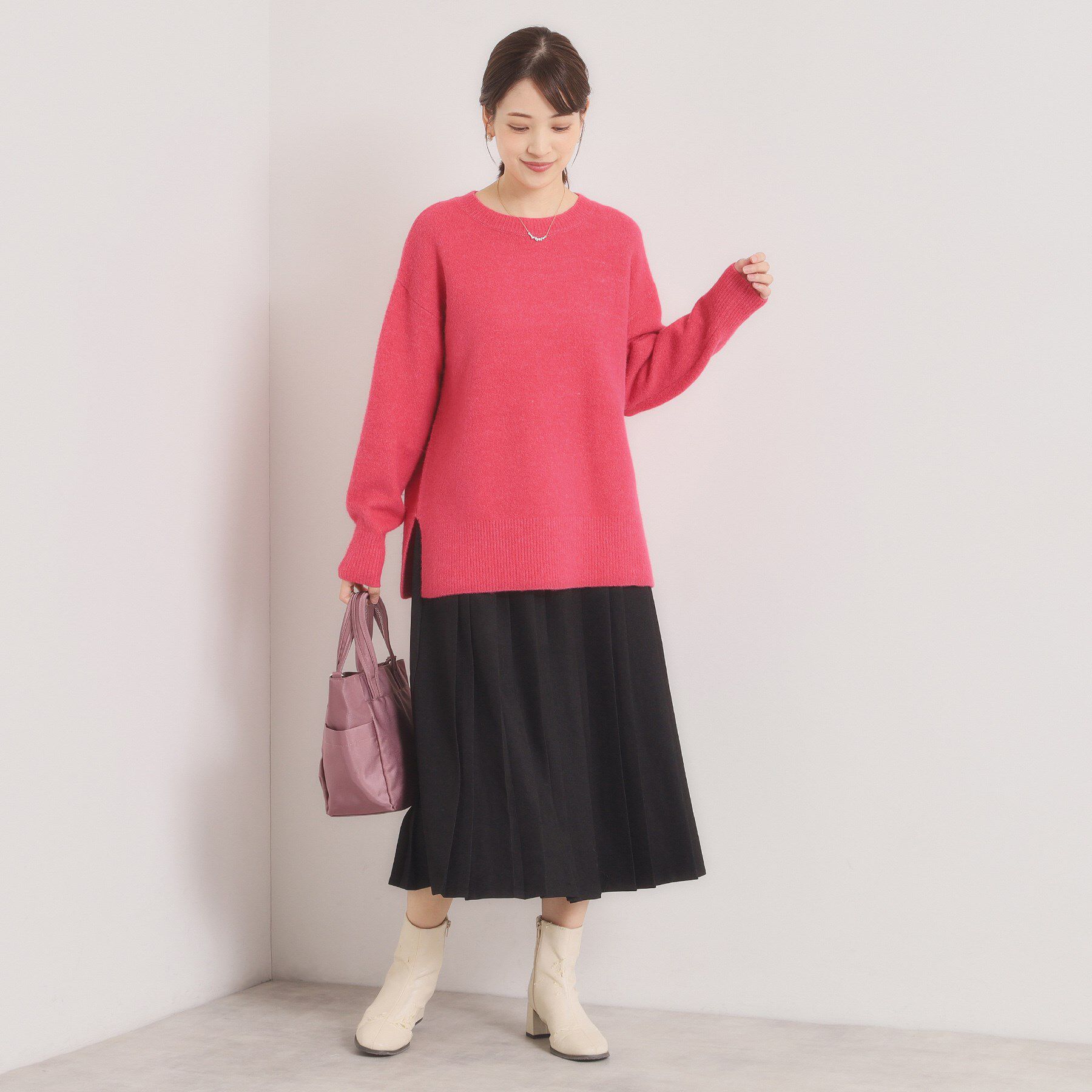 ITS&rsquo;DEMO「【手洗い可】プリーツスカート」|スカート|