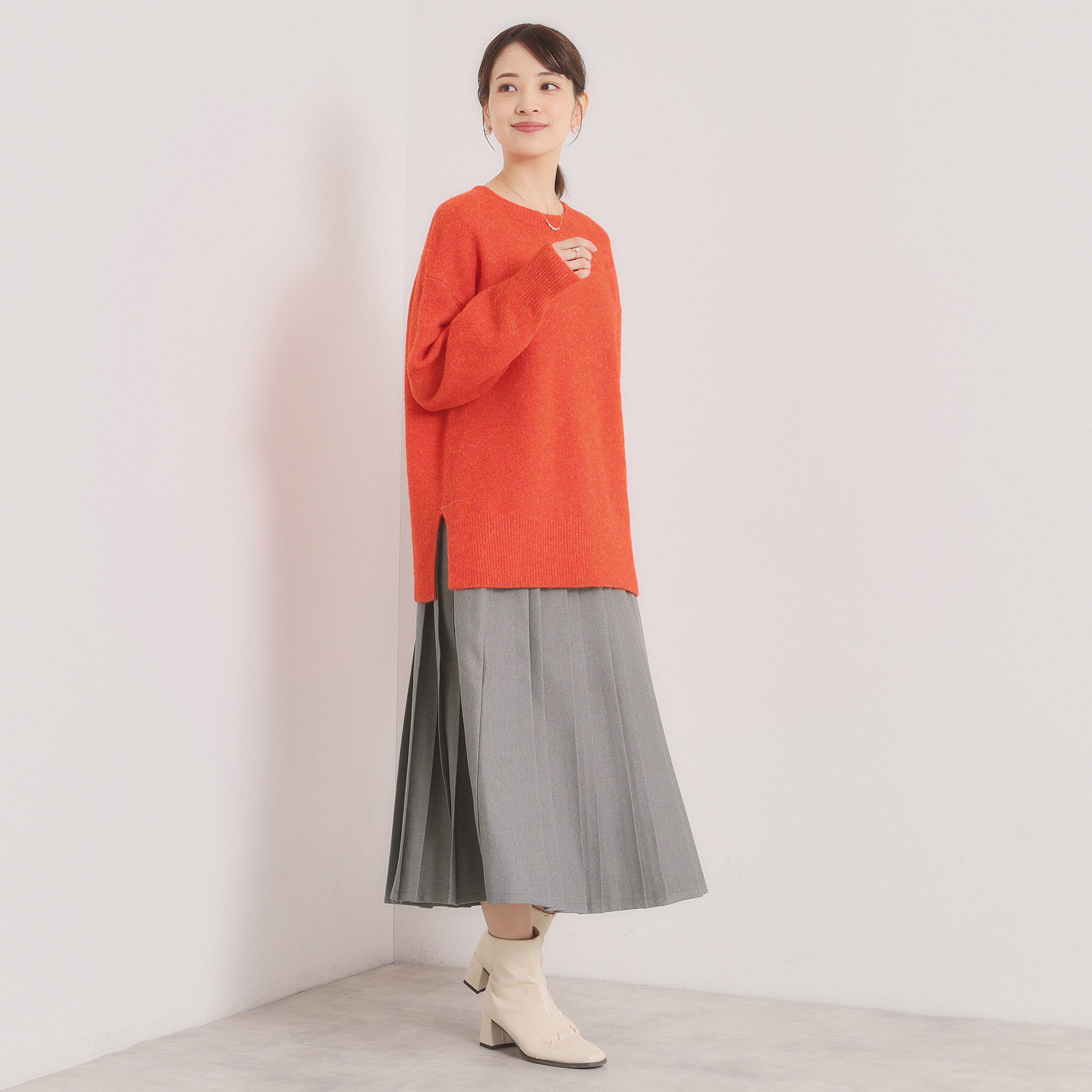 ITS&rsquo;DEMO「【手洗い可】プリーツスカート」|スカート|