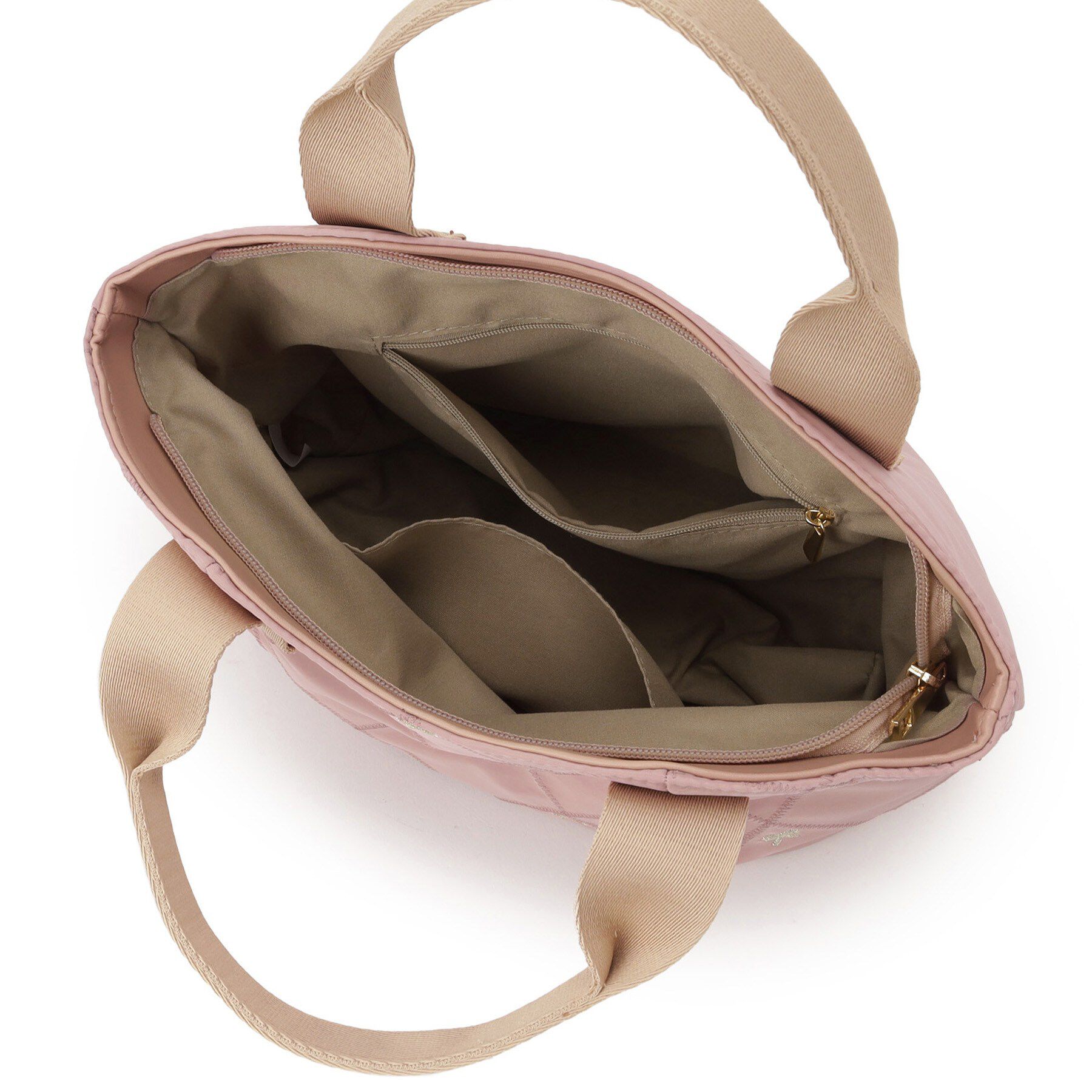 ITS&rsquo;DEMO「リボン刺繍ミニトート」|ハンドバッグ|