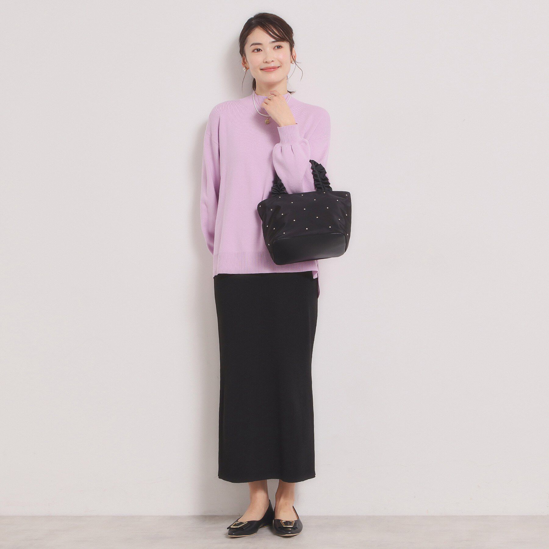 ITS&rsquo;DEMO「【手洗い可／8色展開】カラフルハイネックニット」|ニット・セーター|