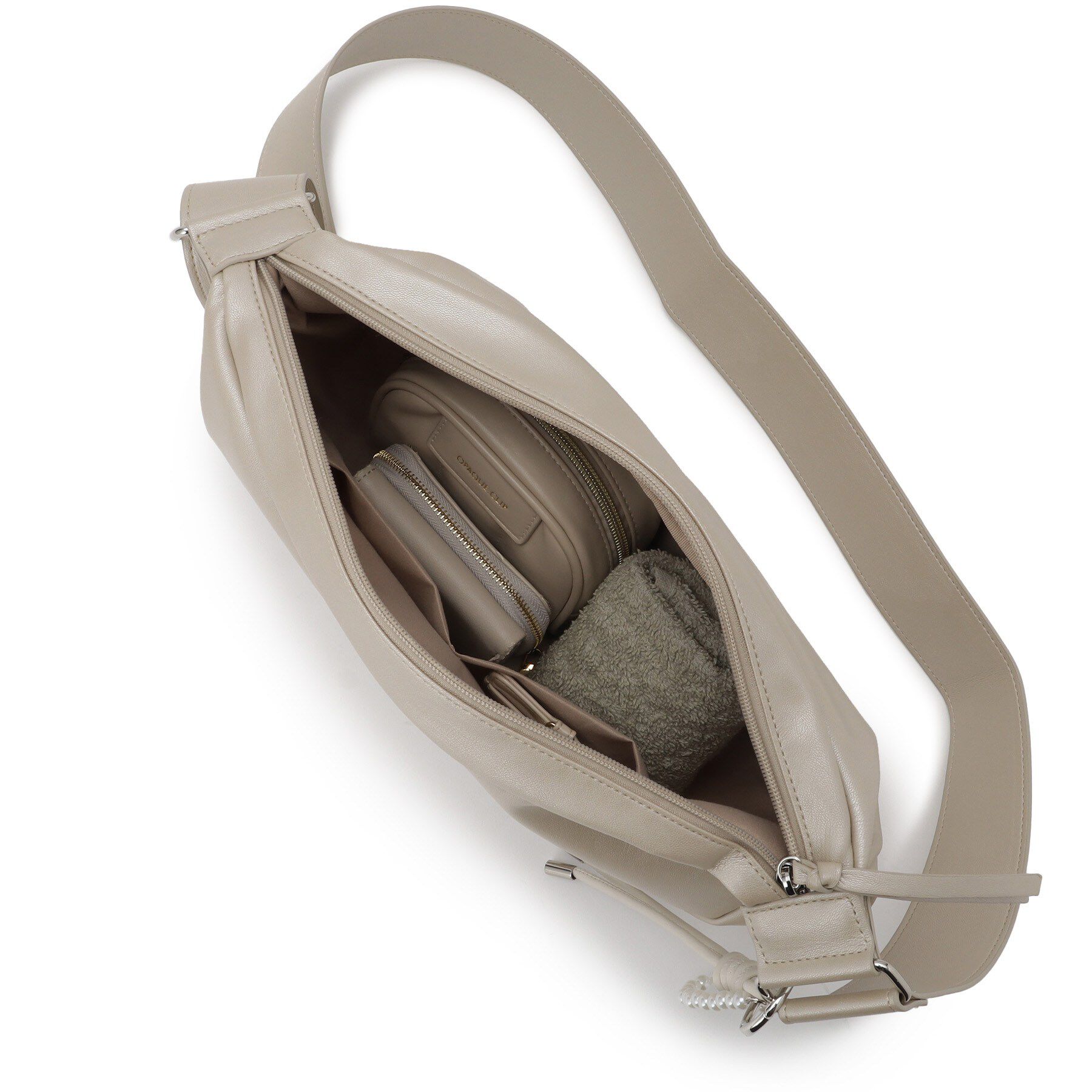 ITS&rsquo;DEMO「パール調チャーム付きショルダー」|ショルダー・メッセンジャー|