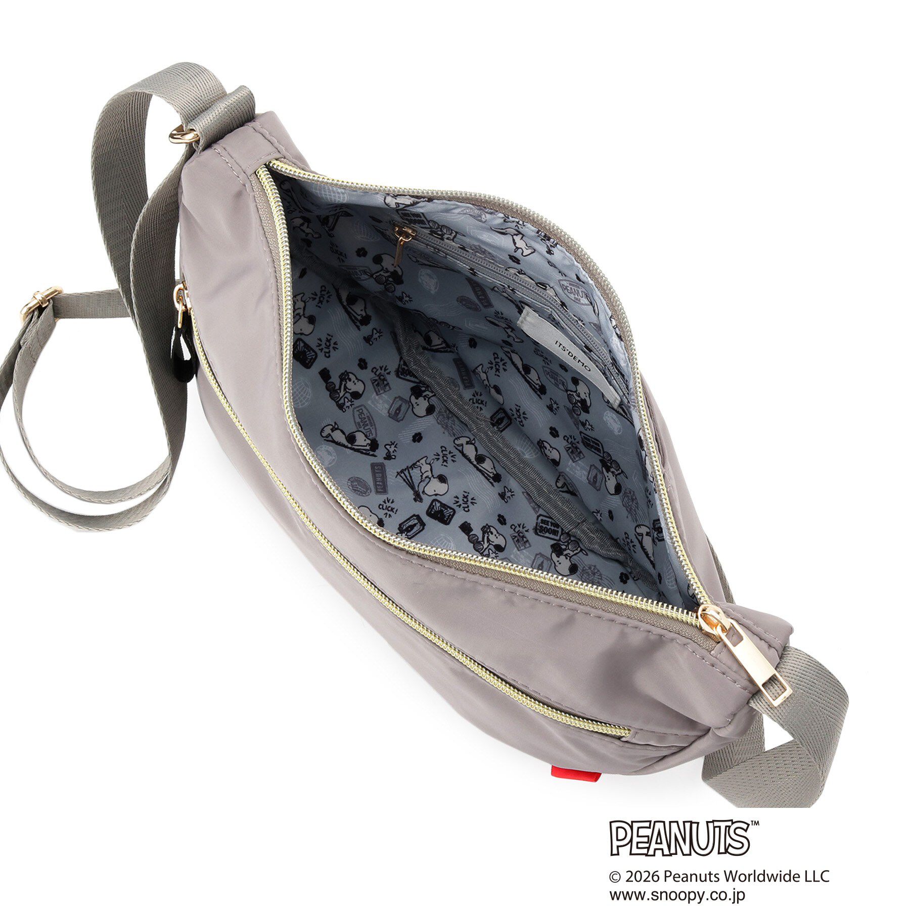 ITS&rsquo;DEMO「＜PEANUTS＞裏地総柄ミニショルダー」|ショルダー・メッセンジャー|