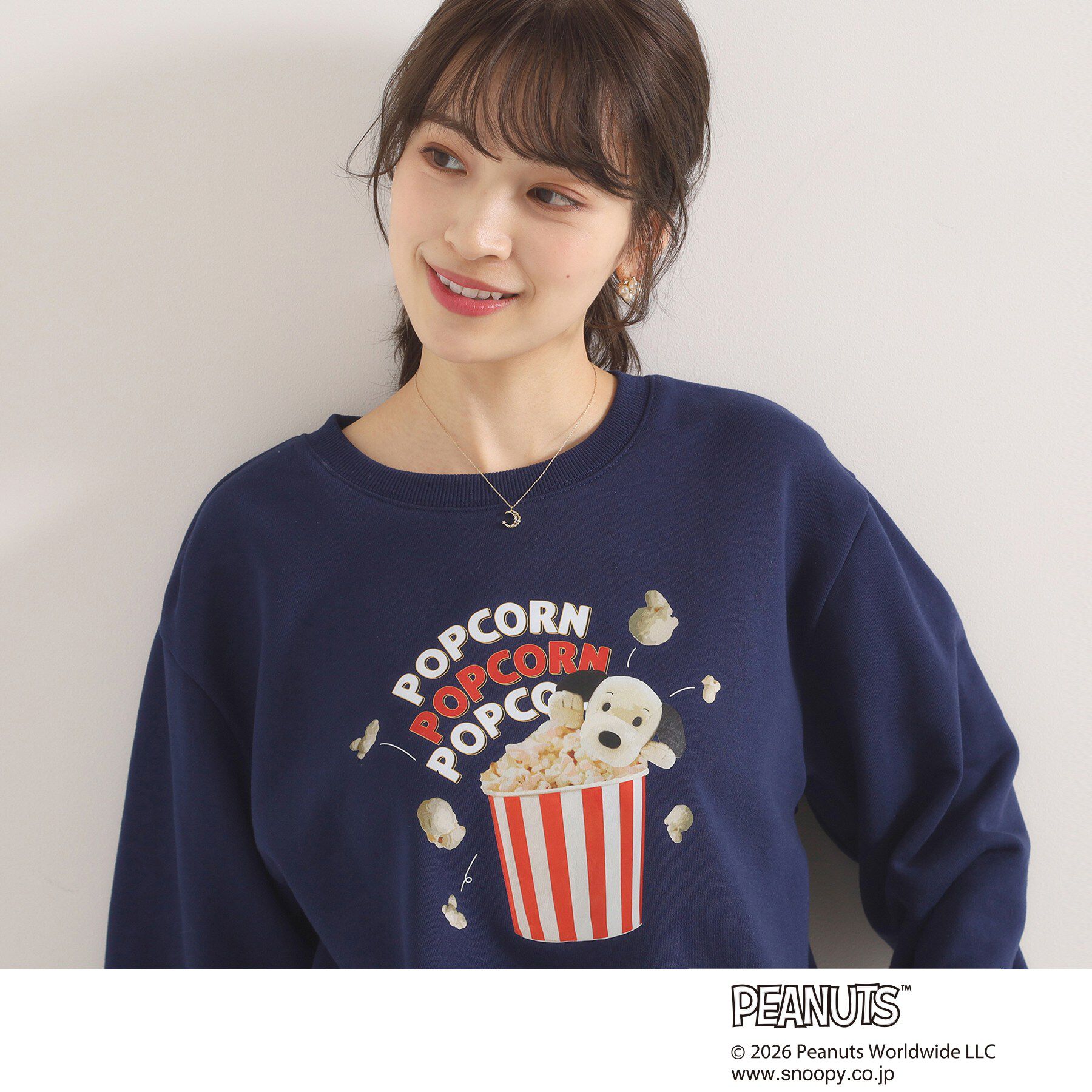 ITS&rsquo;DEMO「＜PEANUTS＞裏毛プルオーバー」|パーカー|