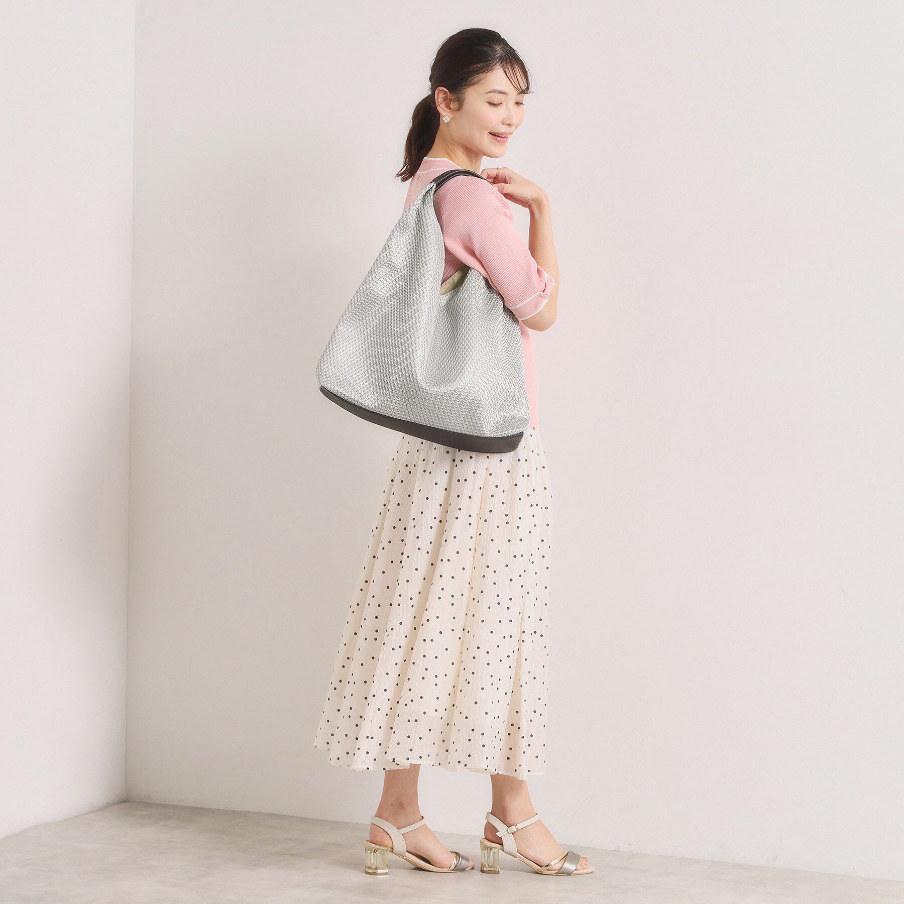 ITS&rsquo;DEMO「コード編みトート」|トートバッグ|