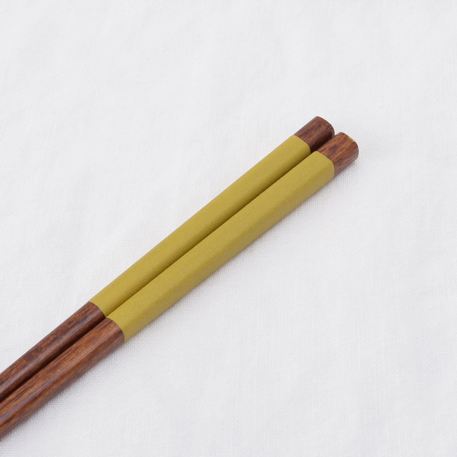 212 KITCHEN STORE「箸 食洗先角いろどり 黄 23cm」|食器・キッチングッズ|