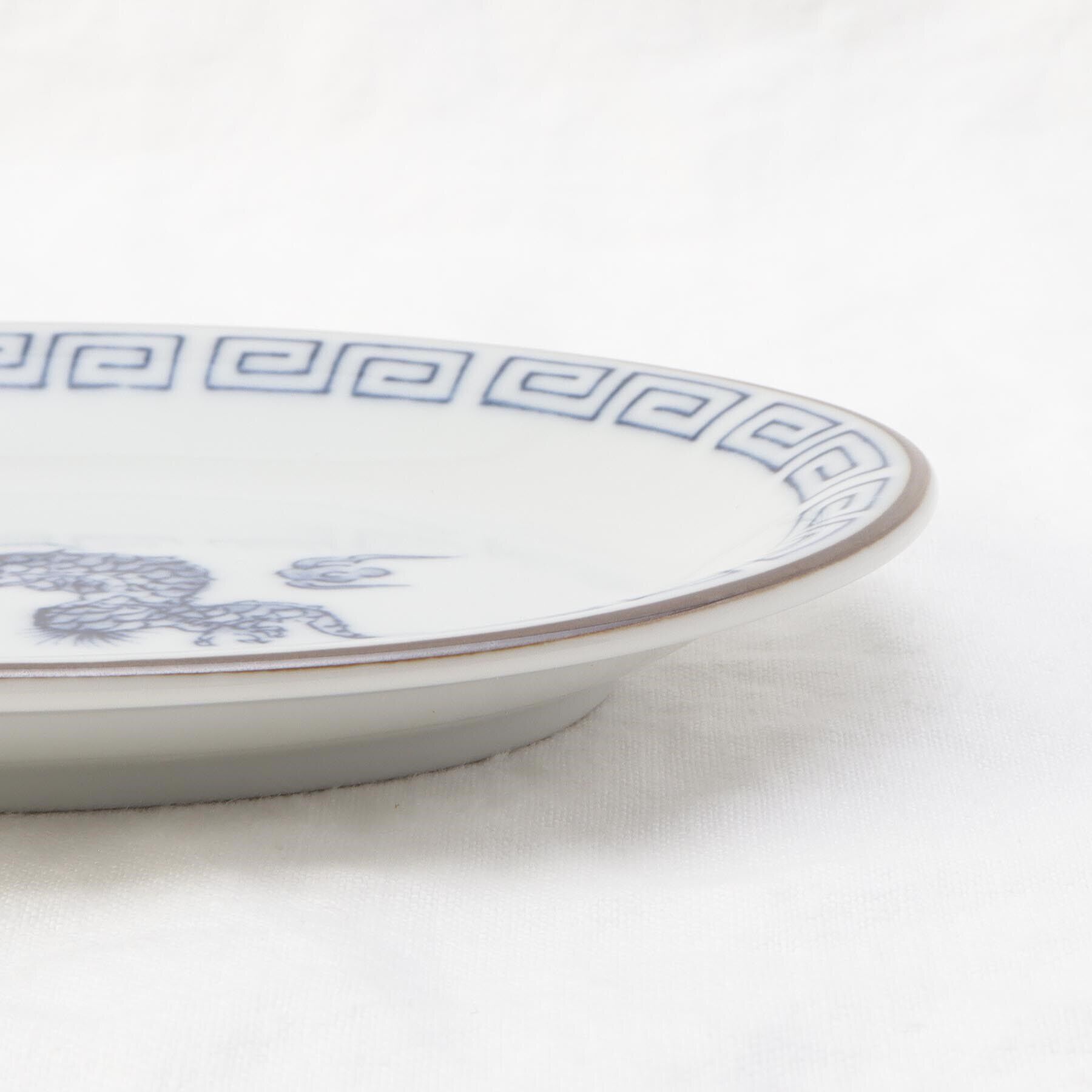212 KITCHEN STORE「レトロ中華 楕円皿 青龍」|食器・キッチングッズ|