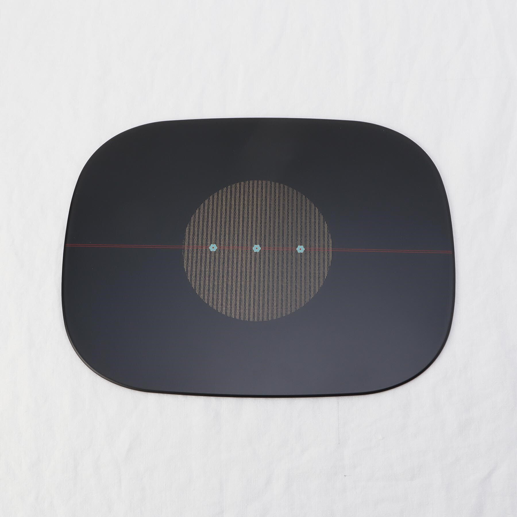 212 KITCHEN STORE「むすび 13.0寸 くつわランチョマット（ノンスリップ) 黒」|食器・キッチングッズ|その他