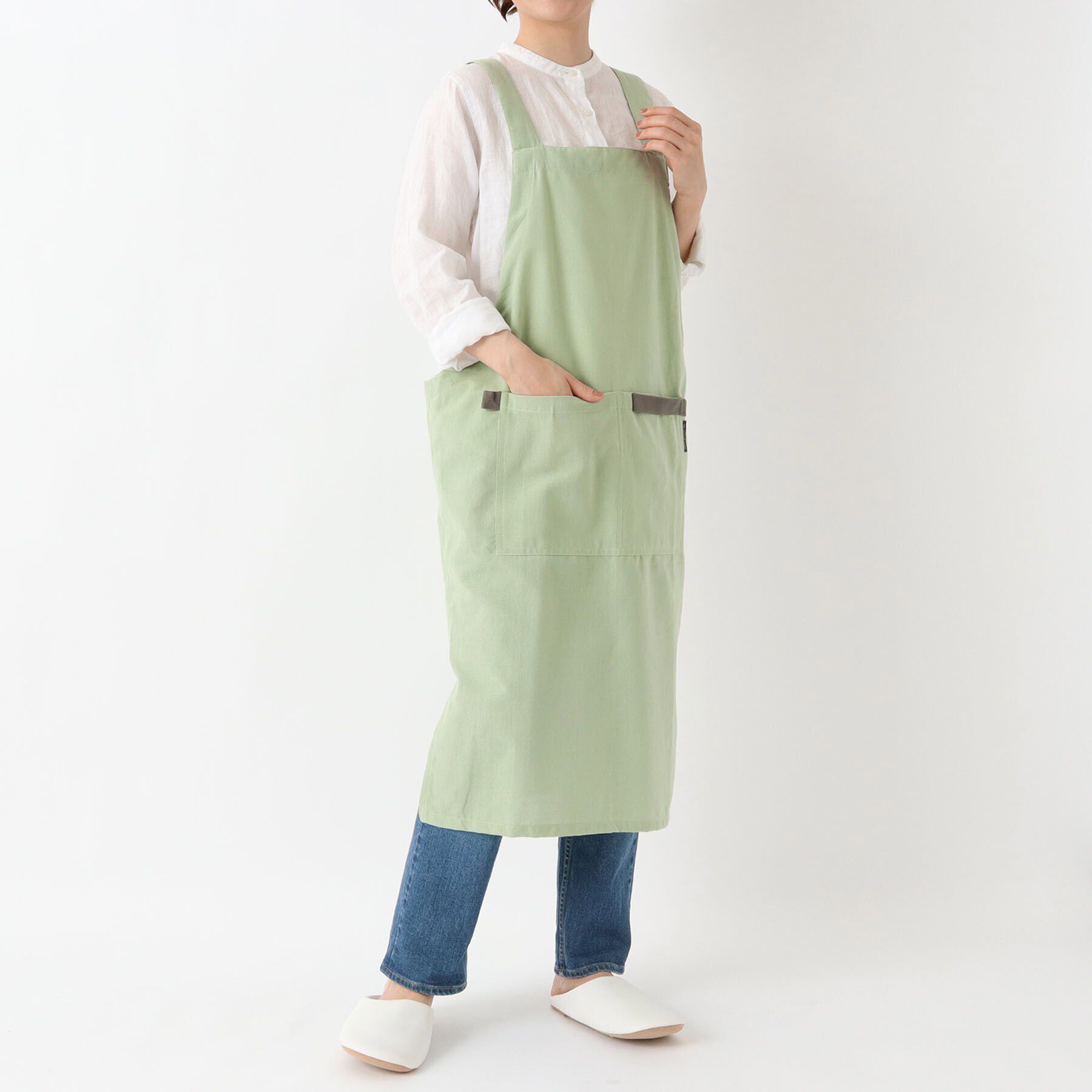 212 KITCHEN STORE「ワークエプロン25 M LGR ＜212Kオリジナル＞」|食器・キッチングッズ|