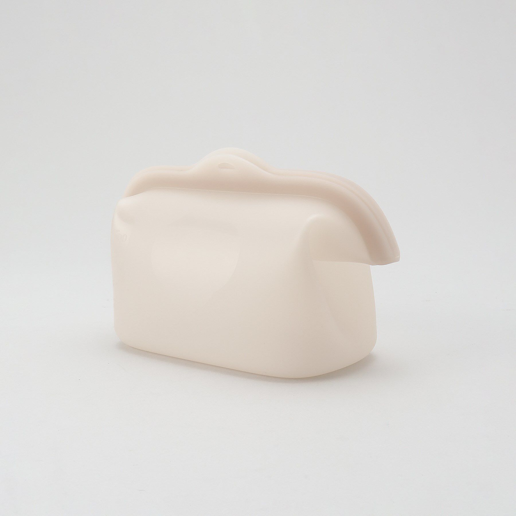 212 KITCHEN STORE「しっかり口が開くマルチシリコーンバッグ 1000ml ベージュグレー」|食器・キッチングッズ|その他