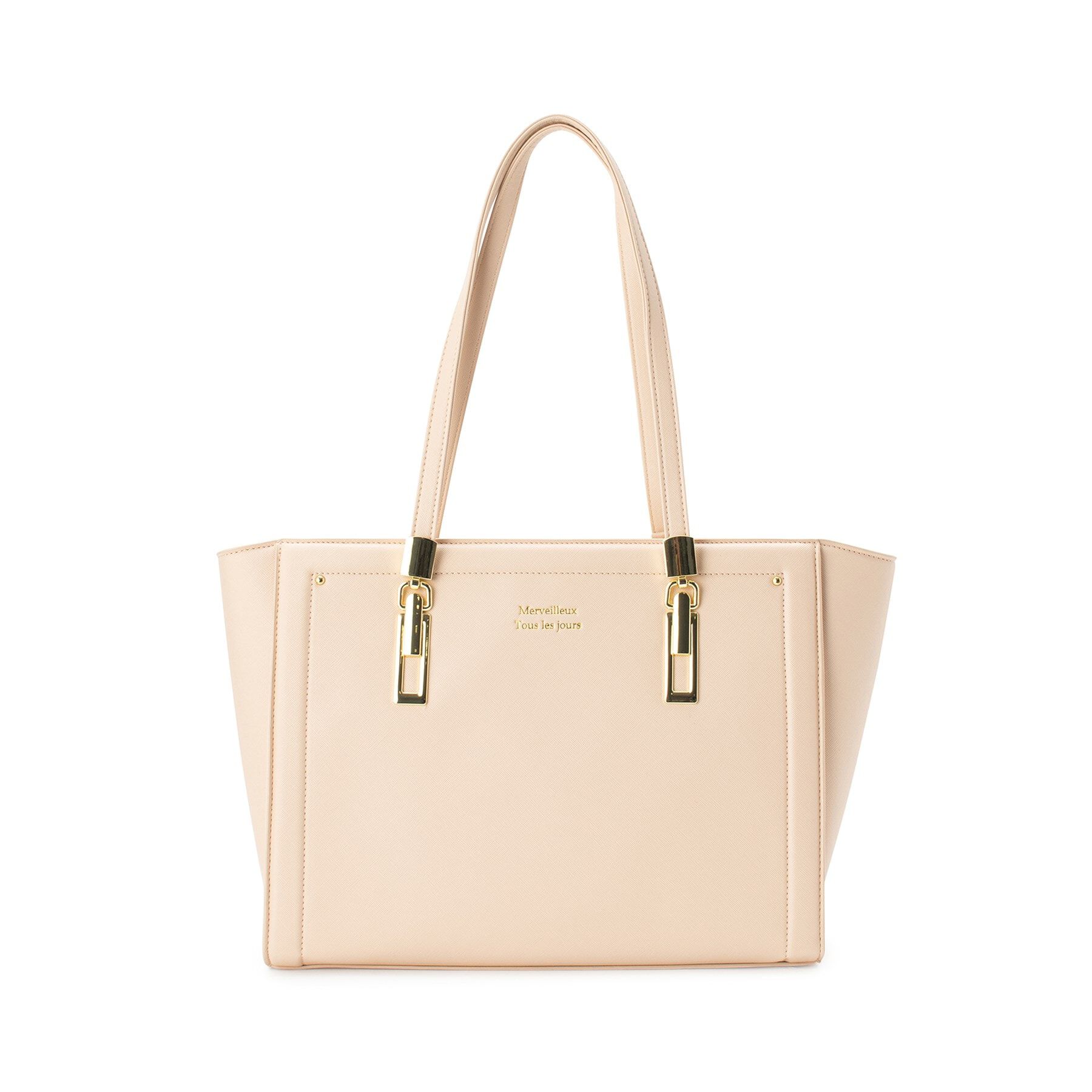 Ober Tashe「【新生活・新学期】ロゴ型押し3層トート」|トートバッグ|