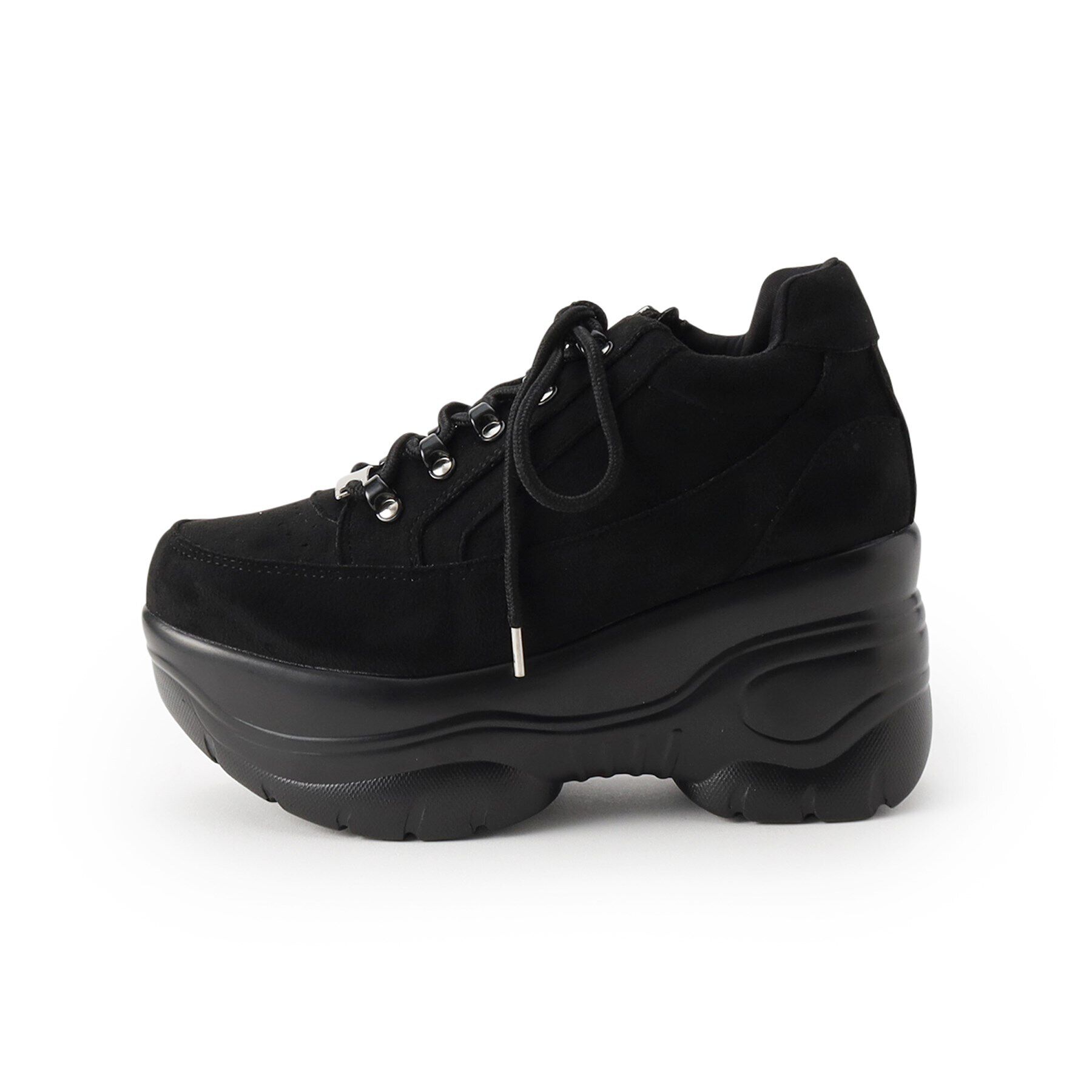 csT&P「＼脱ぎ履きしやすい／ファスナー付厚底スニーカー」|スニーカー|