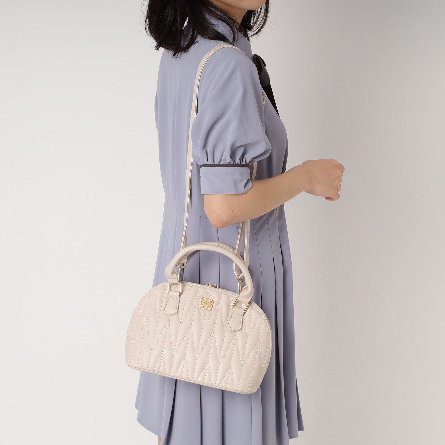 Ober Tashe「キルティング 2WAY ショルダーバッグ ボストン」|ショルダー・メッセンジャー|