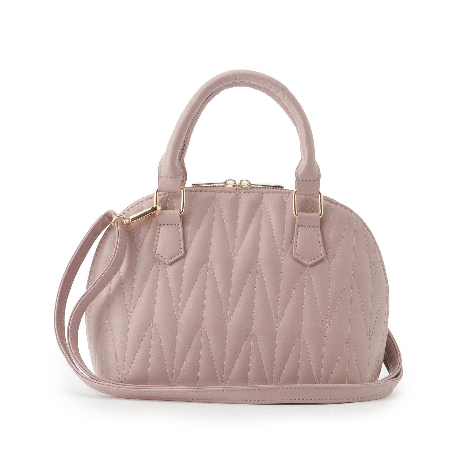 Ober Tashe「キルティング 2WAY ショルダーバッグ ボストン」|ショルダー・メッセンジャー|