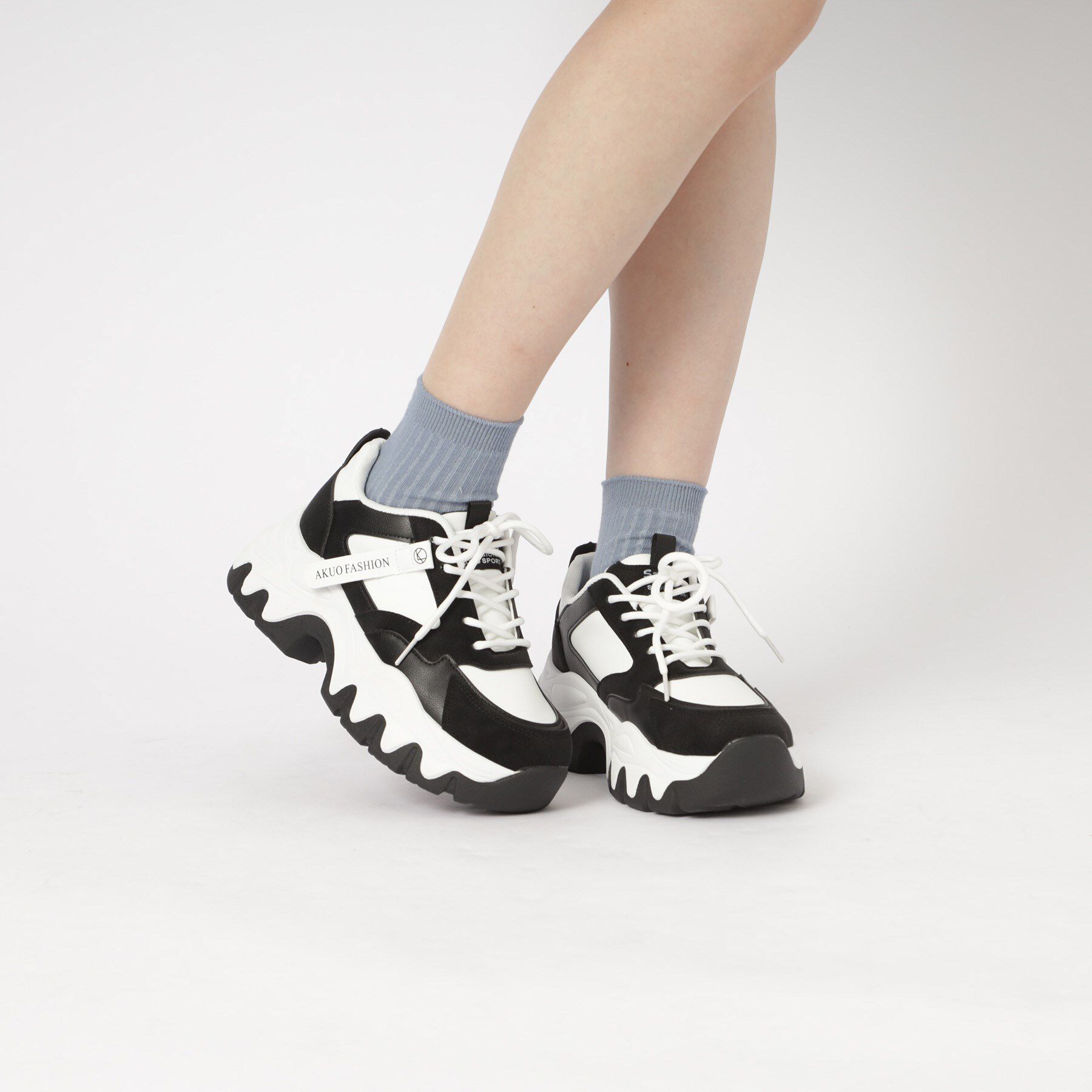 csT&P「厚底凸凹ソールスニーカー」|スニーカー|