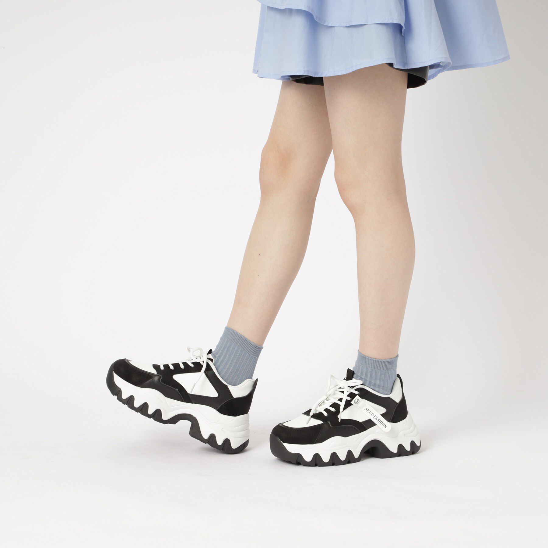 csT&P「厚底凸凹ソールスニーカー」|スニーカー|