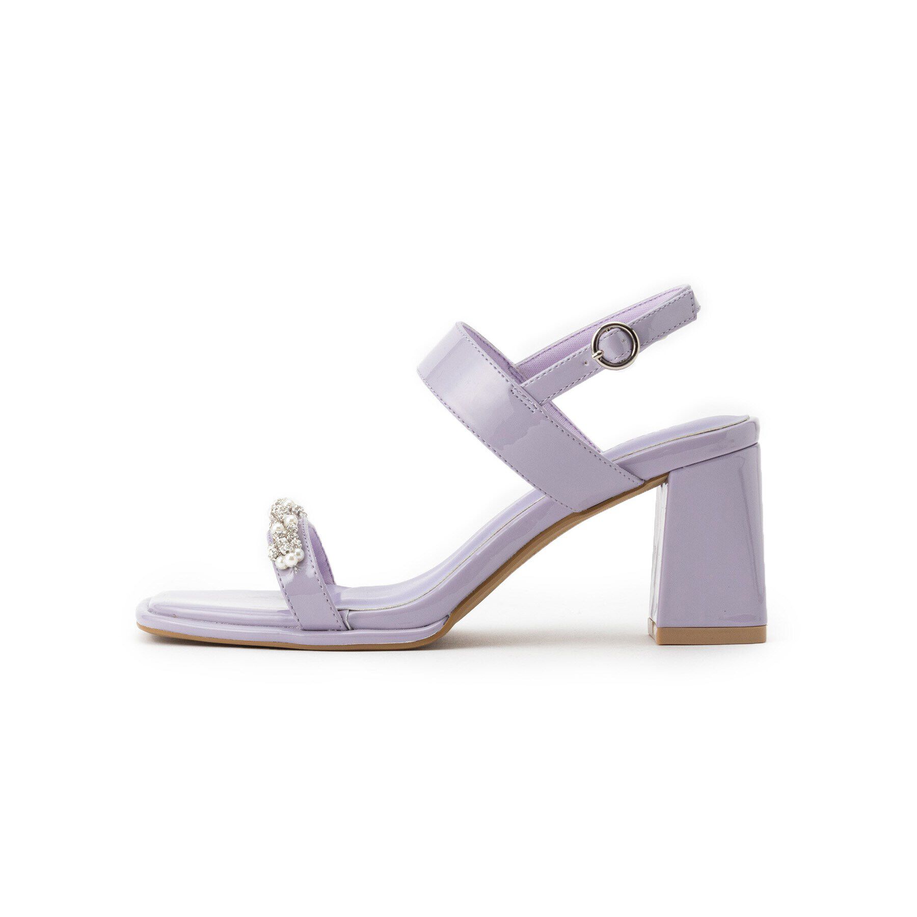 ESPERANZA「キラキラスクエアトゥサンダル 24SS」|サンダル|