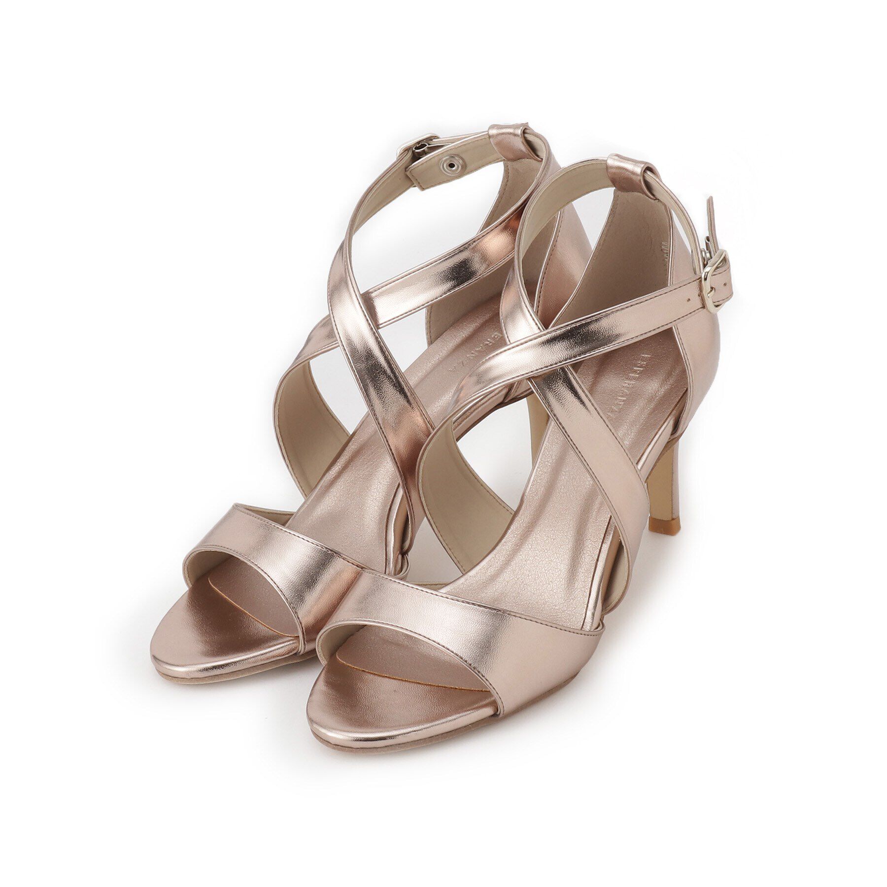 ESPERANZA「カウンター付きクロスストラップサンダル 24SS」|サンダル|