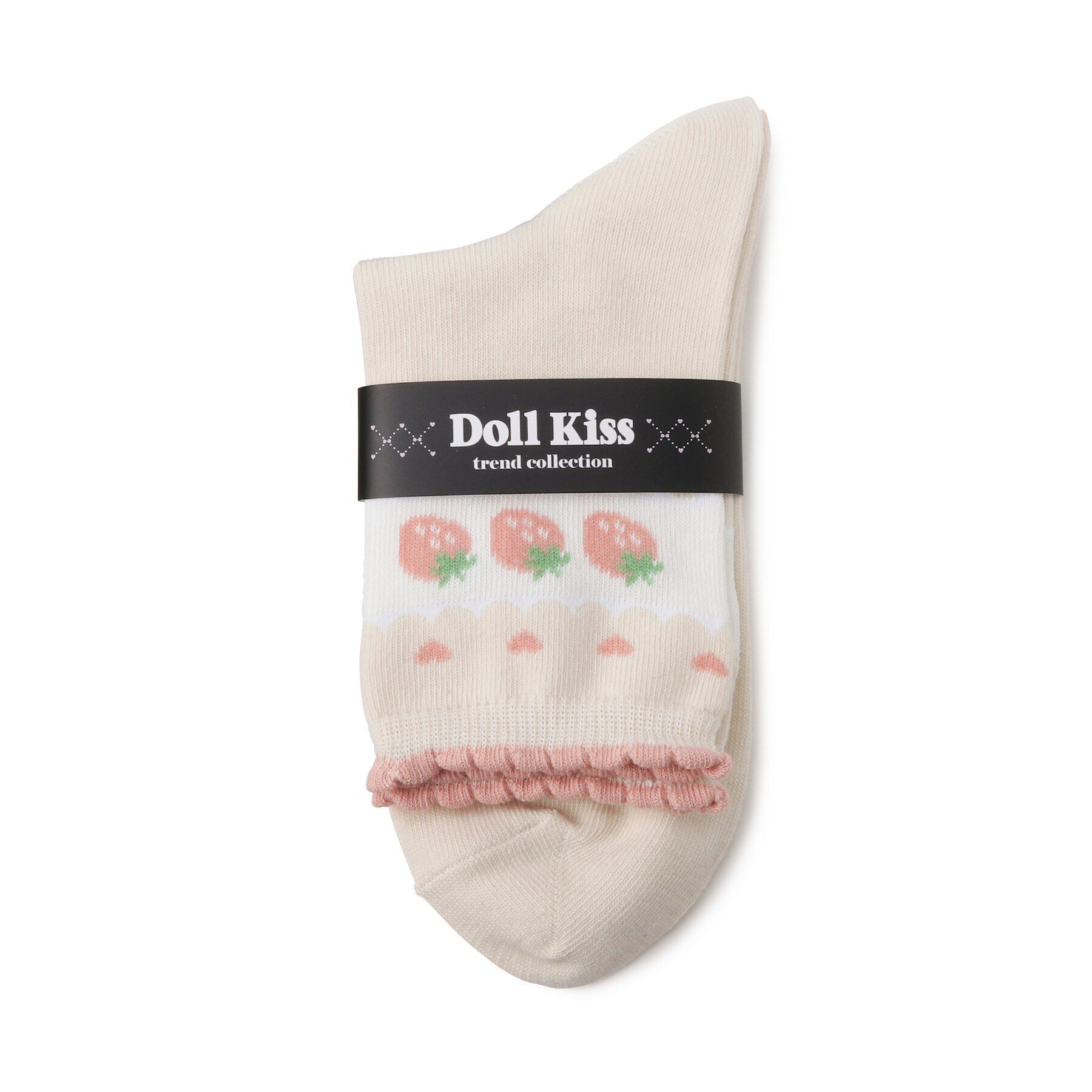 Doll Kiss「いちごソックス」|ソックス|ﾋﾟﾝｸ(092)