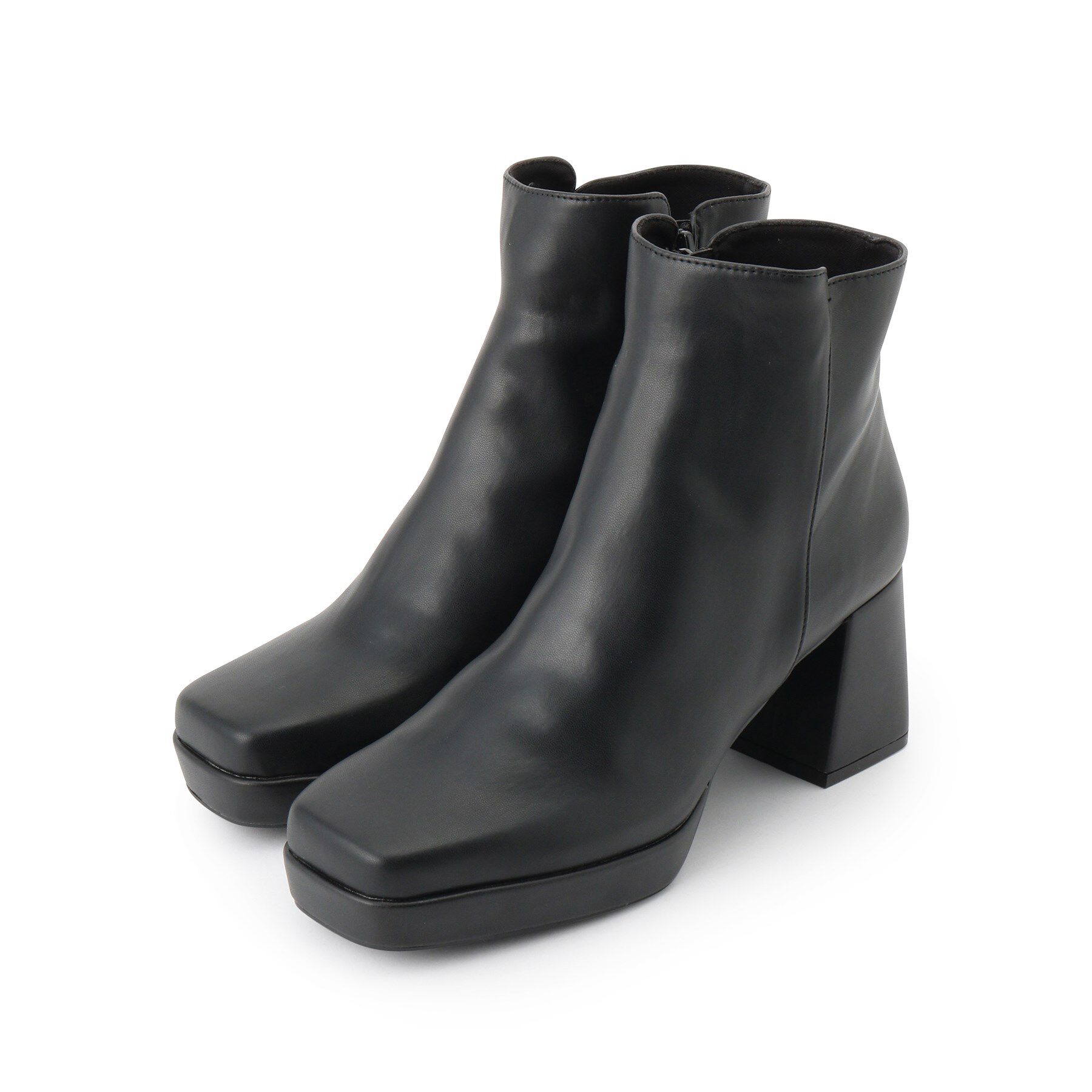 ESPERANZA「スクエアサイドビットブーツ」|ショートブーツ|