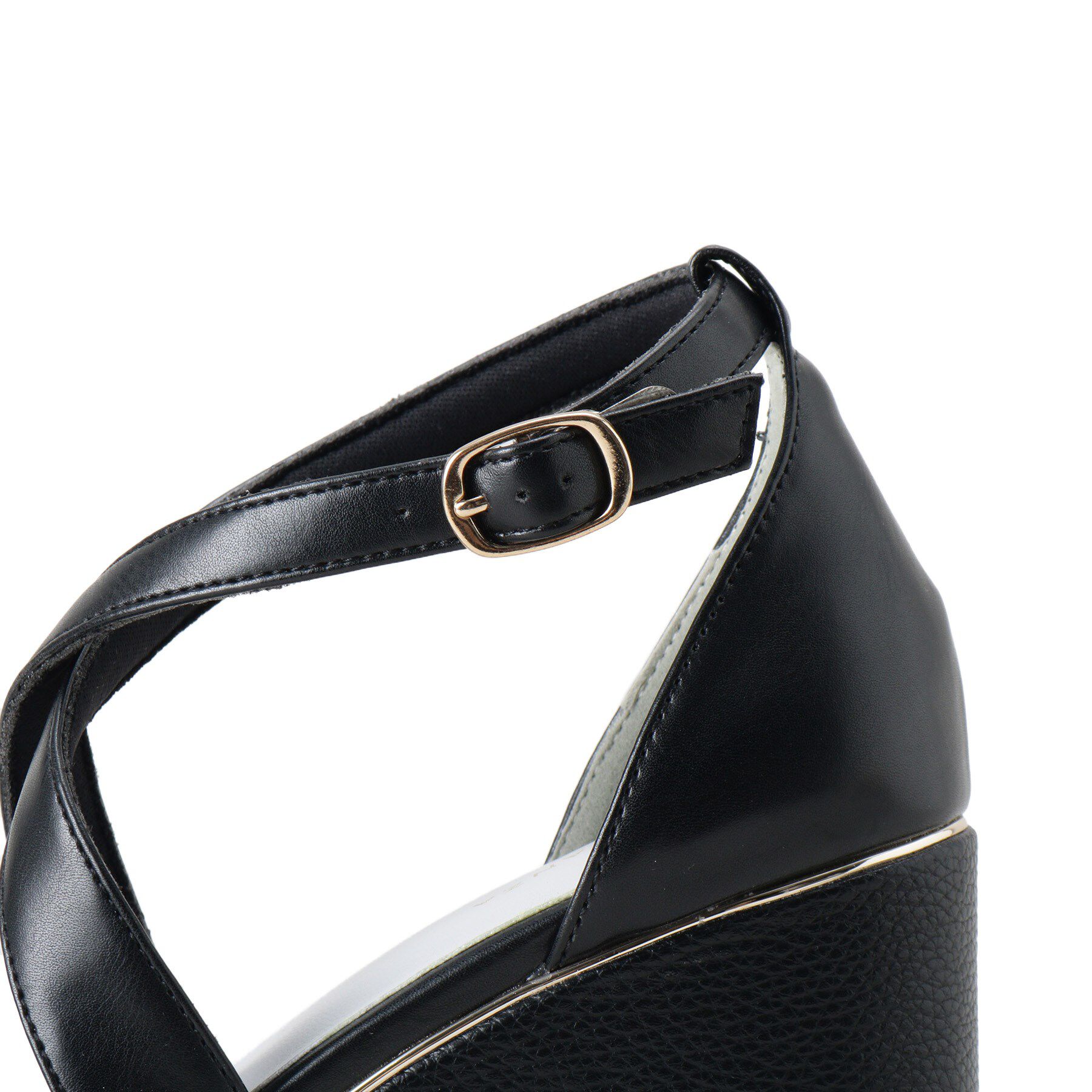 ESPERANZA「【ラク盛り／サンダル】リピーター続出／脚長美脚　クロスストラップサンダル」|サンダル|