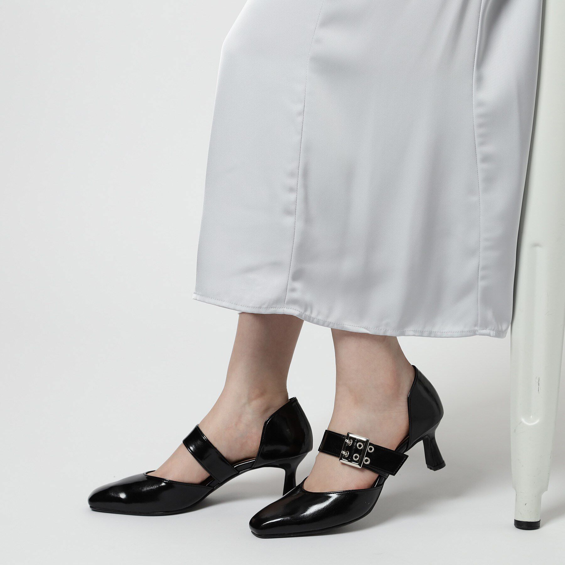 ESPERANZA「バックルセパレートパンプス」|パンプス|