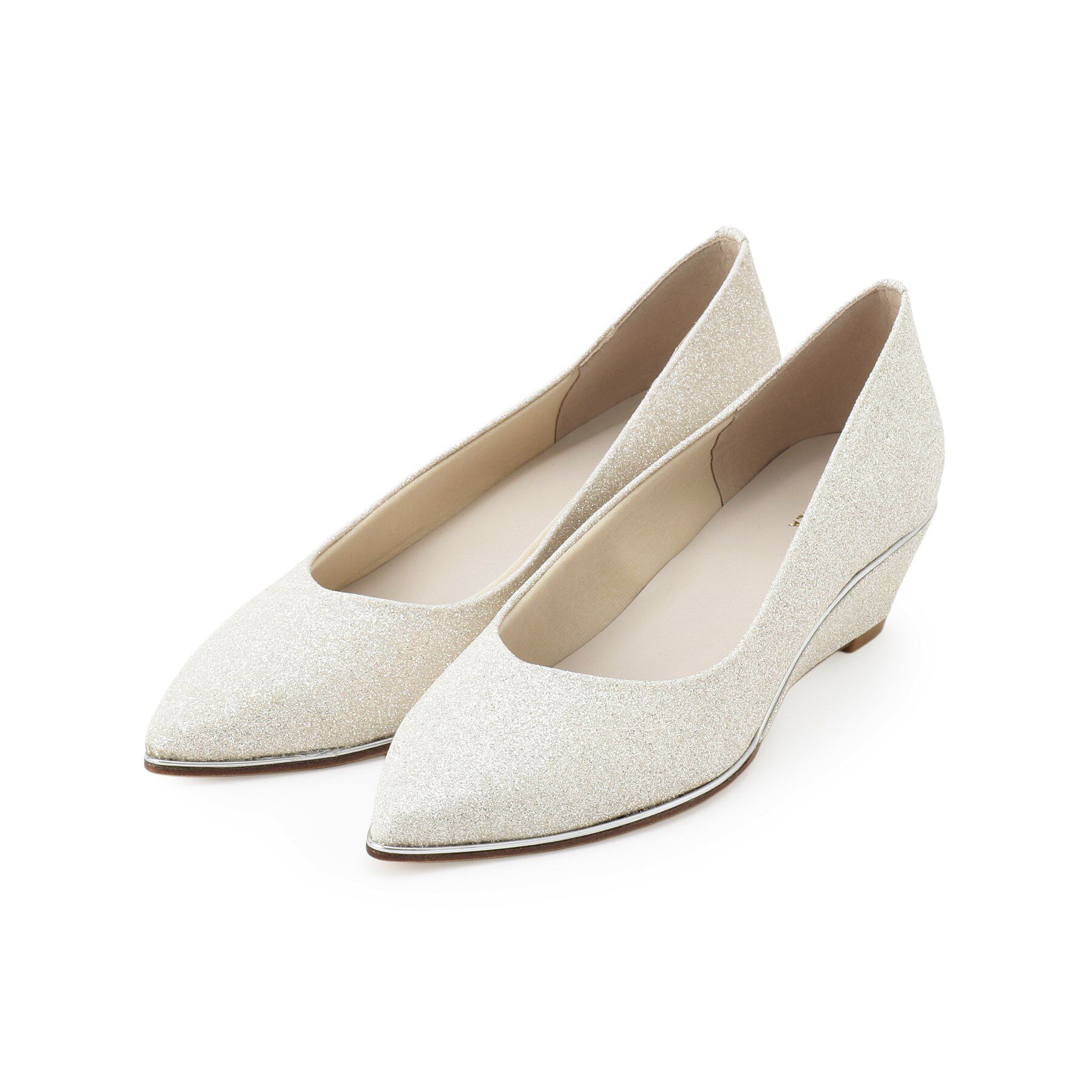 ESPERANZA「ポインテッドウェッジパンプス」|パンプス|