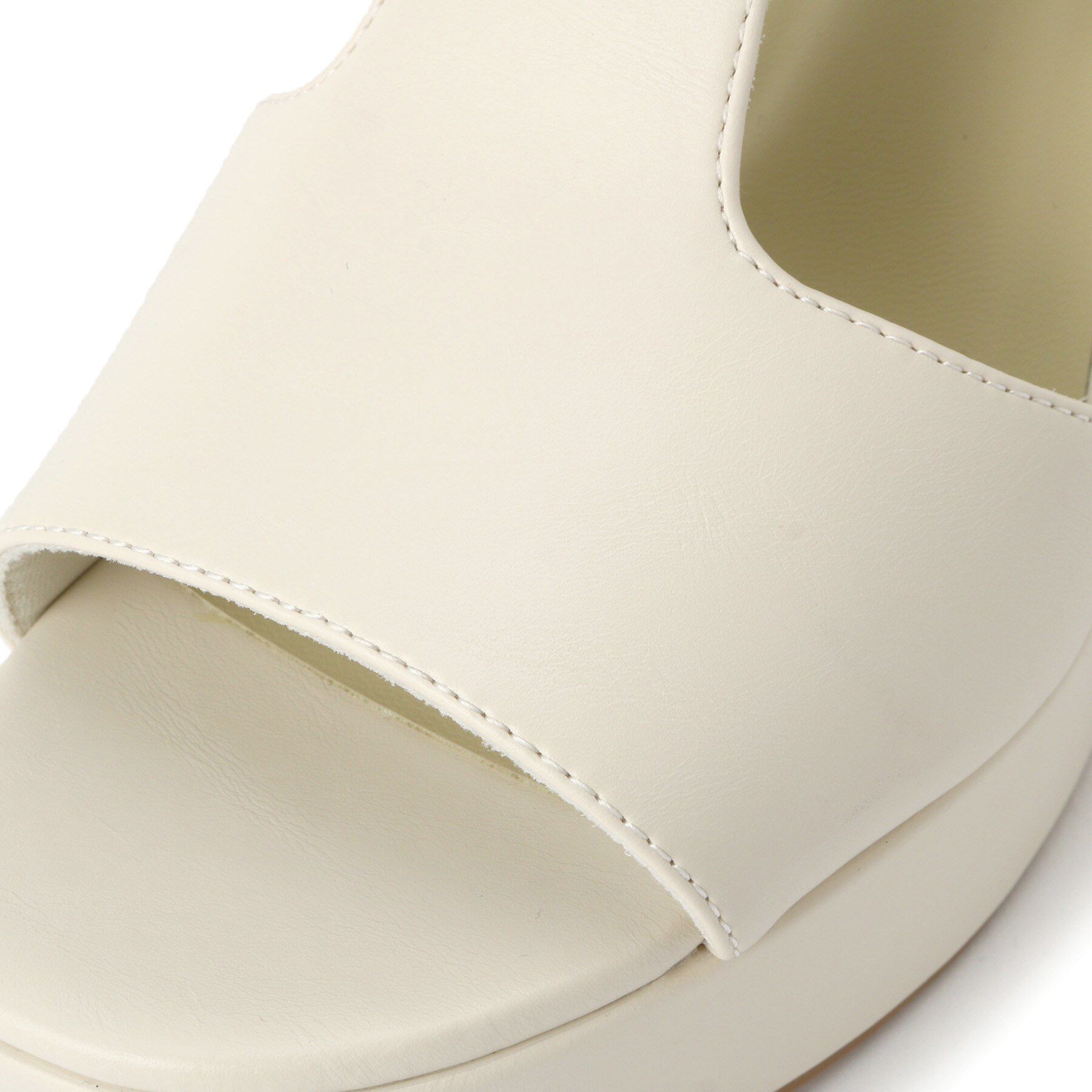 ESPERANZA「Tストラップスクエアサンダル」|サンダル|