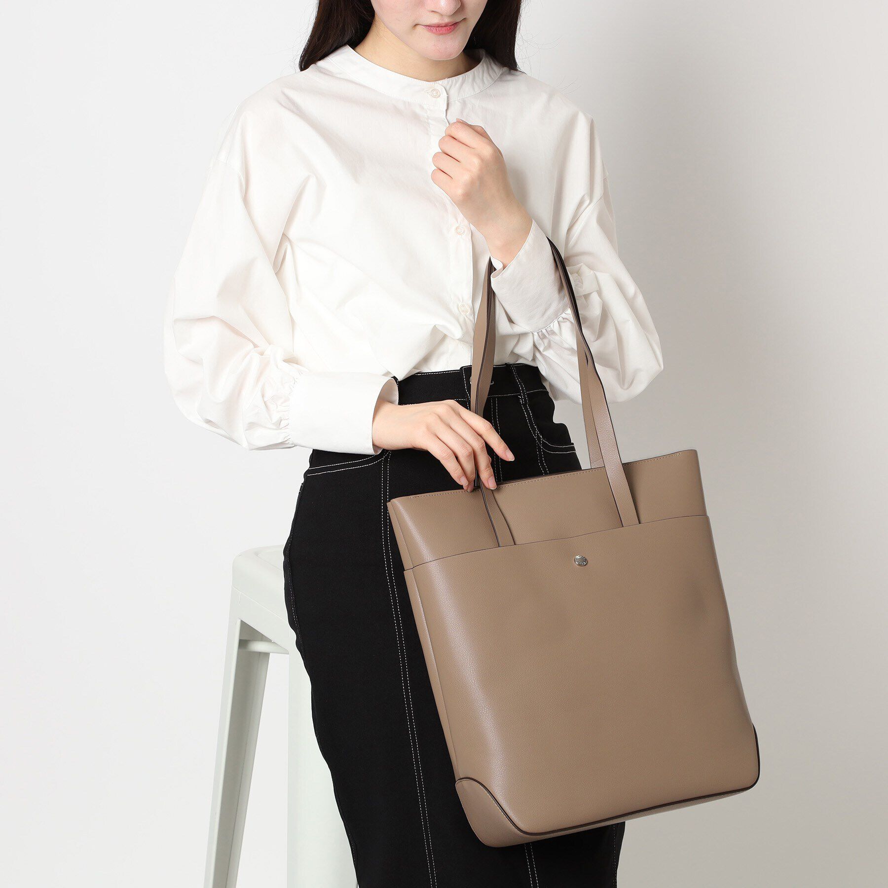 Ober Tashe「かるいかばん PC収納付き縦型トート」|トートバッグ|