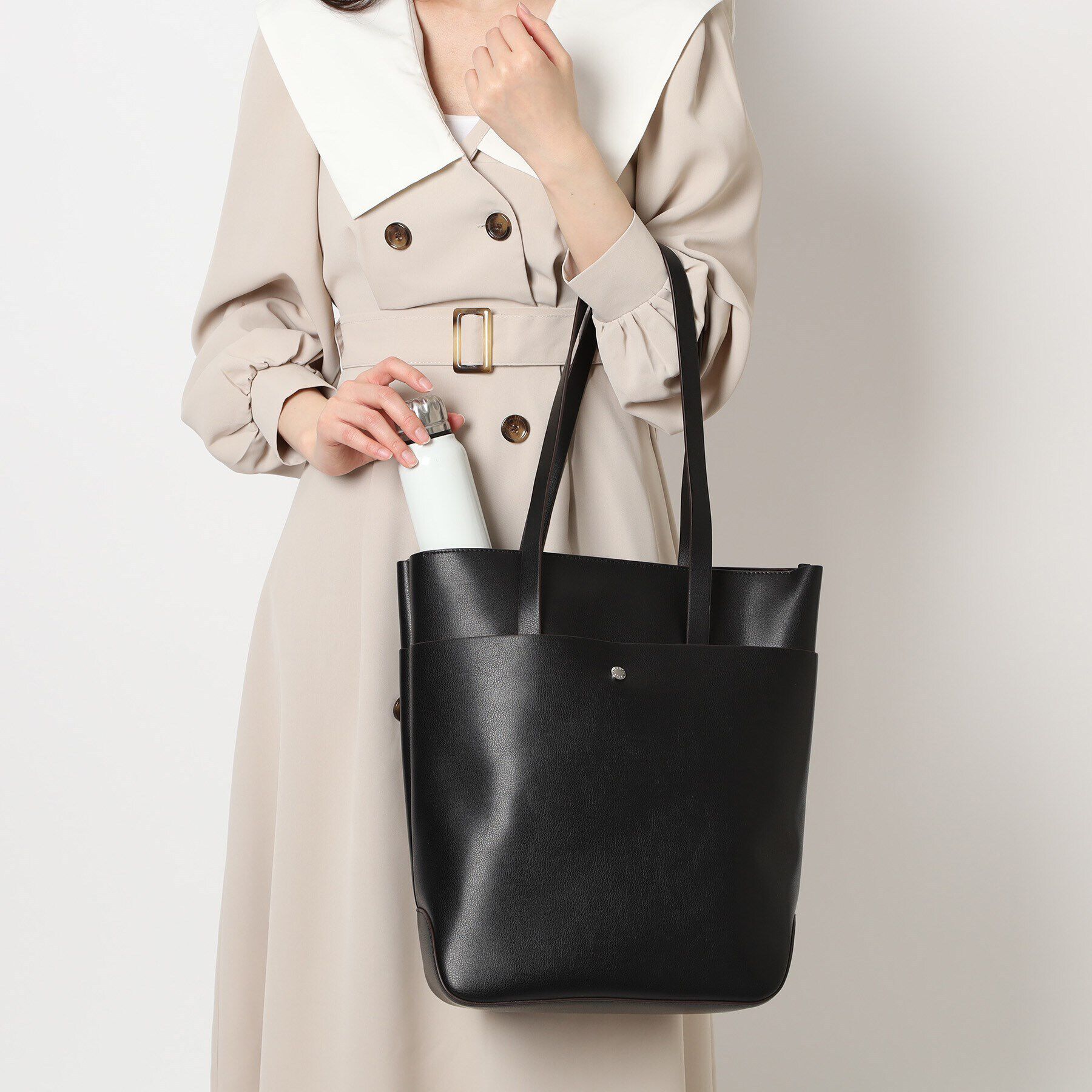 Ober Tashe「かるいかばん PC収納付き縦型トート」|トートバッグ|