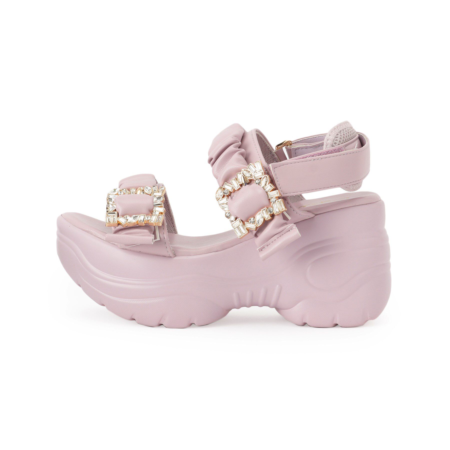 csT&P「厚底バックルサンダル」|サンダル|