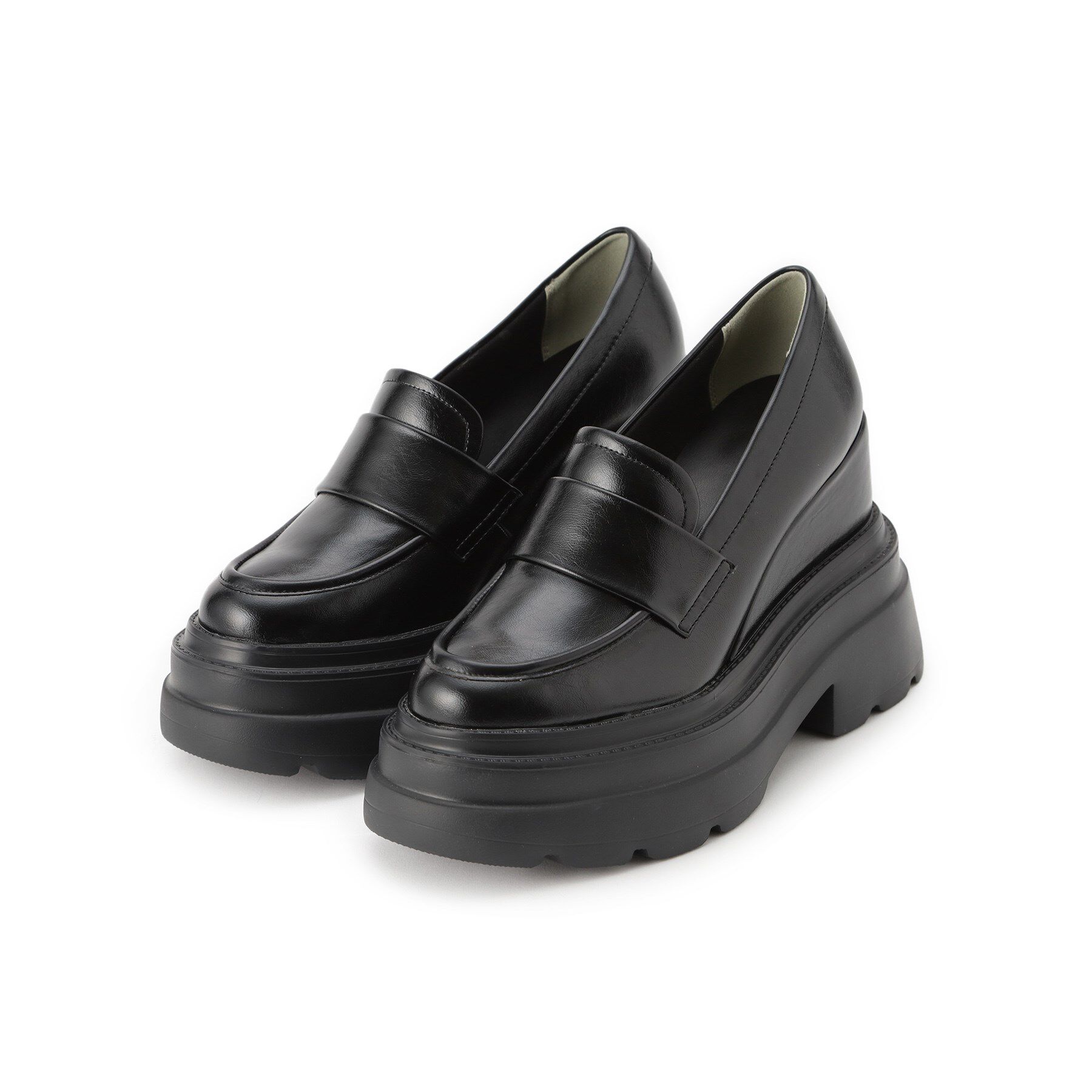 ESPERANZA「【EC先行販売】ボリューム厚底ローファー」|パンプス|