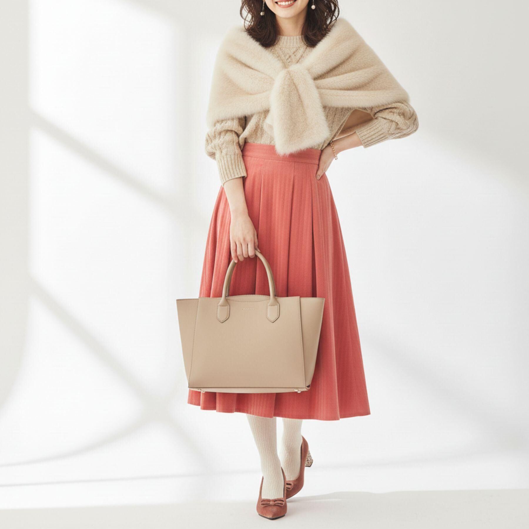 ESPERANZA「ラメベルベットダブルリボンパンプス」|パンプス|