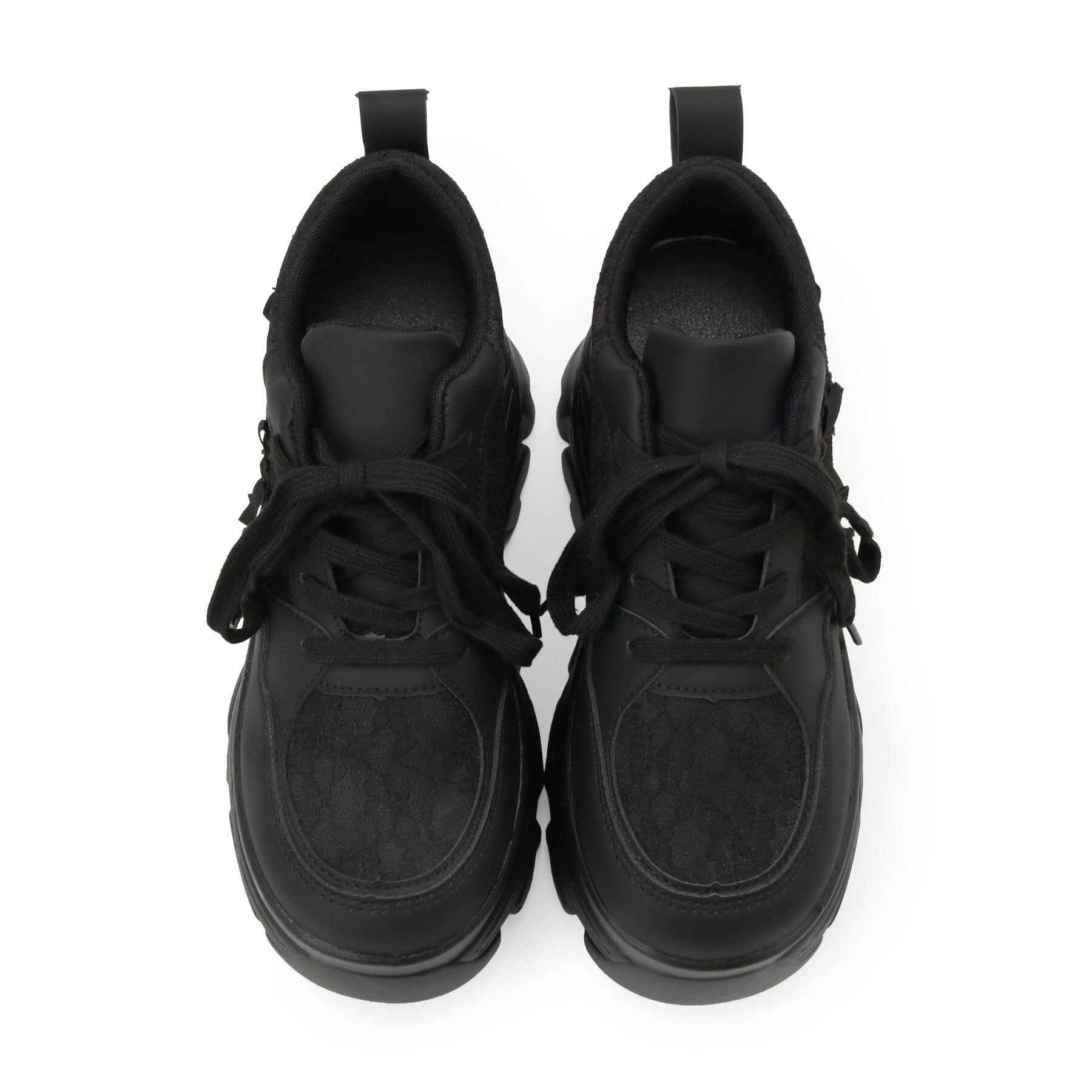 csT&P「リボンレース 厚底スニーカー」|スニーカー|