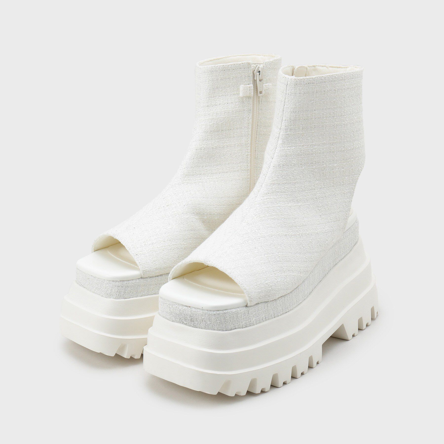 ESPERANZA「ボリューム厚底ブーツサンダル」|ショートブーツ|