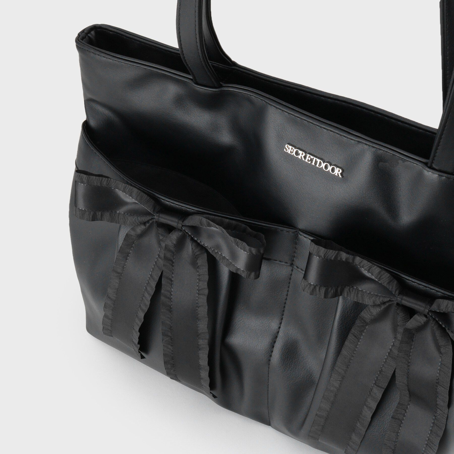 Ober Tashe「【新生活・新学期】リボン使いトートバッグ」|トートバッグ|