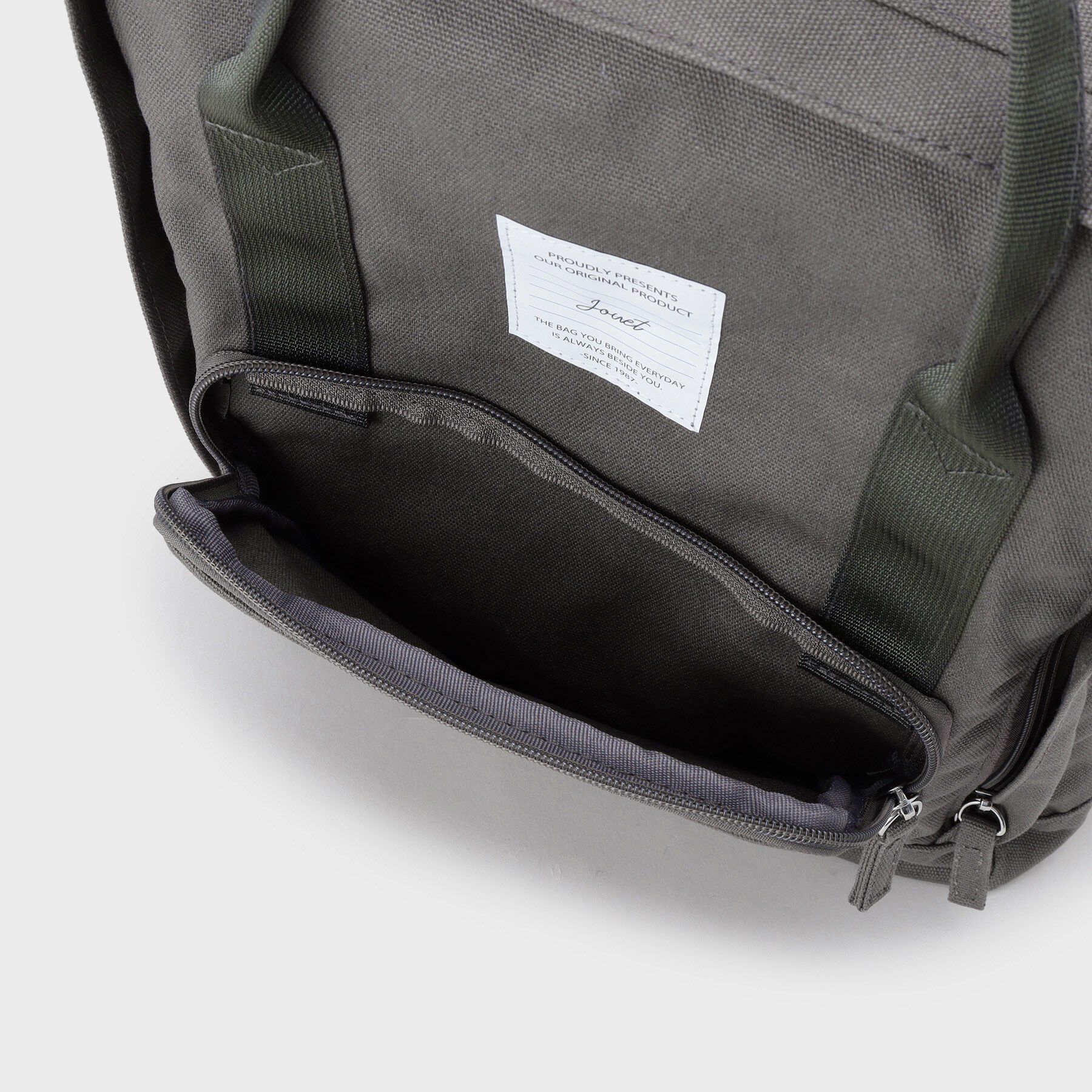 Ober Tashe「スクエアコットンリュック」|リュック|