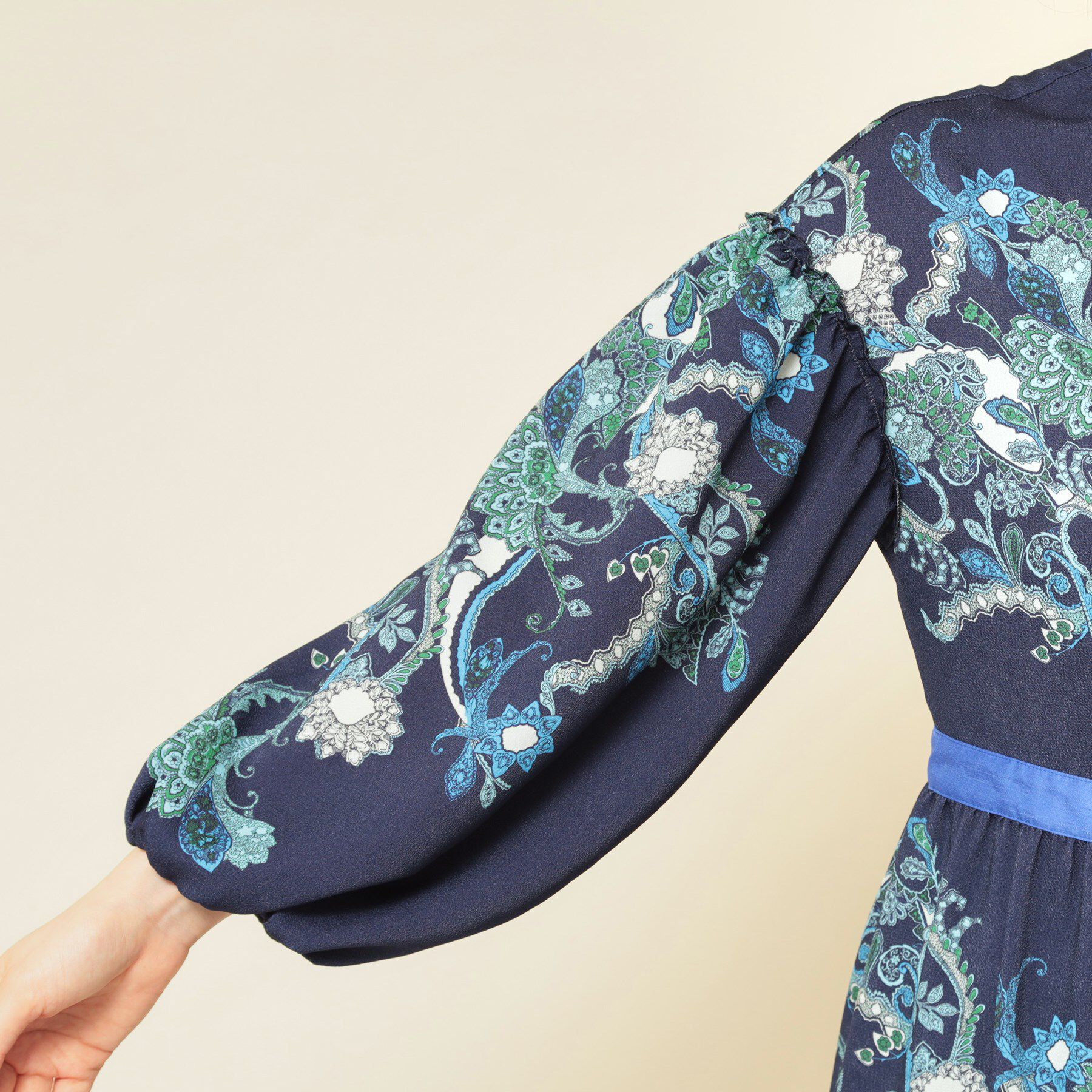 SunaUna「【COLLECTION LINE】オリエンタルパネル柄ワンピース」|ワンピース|