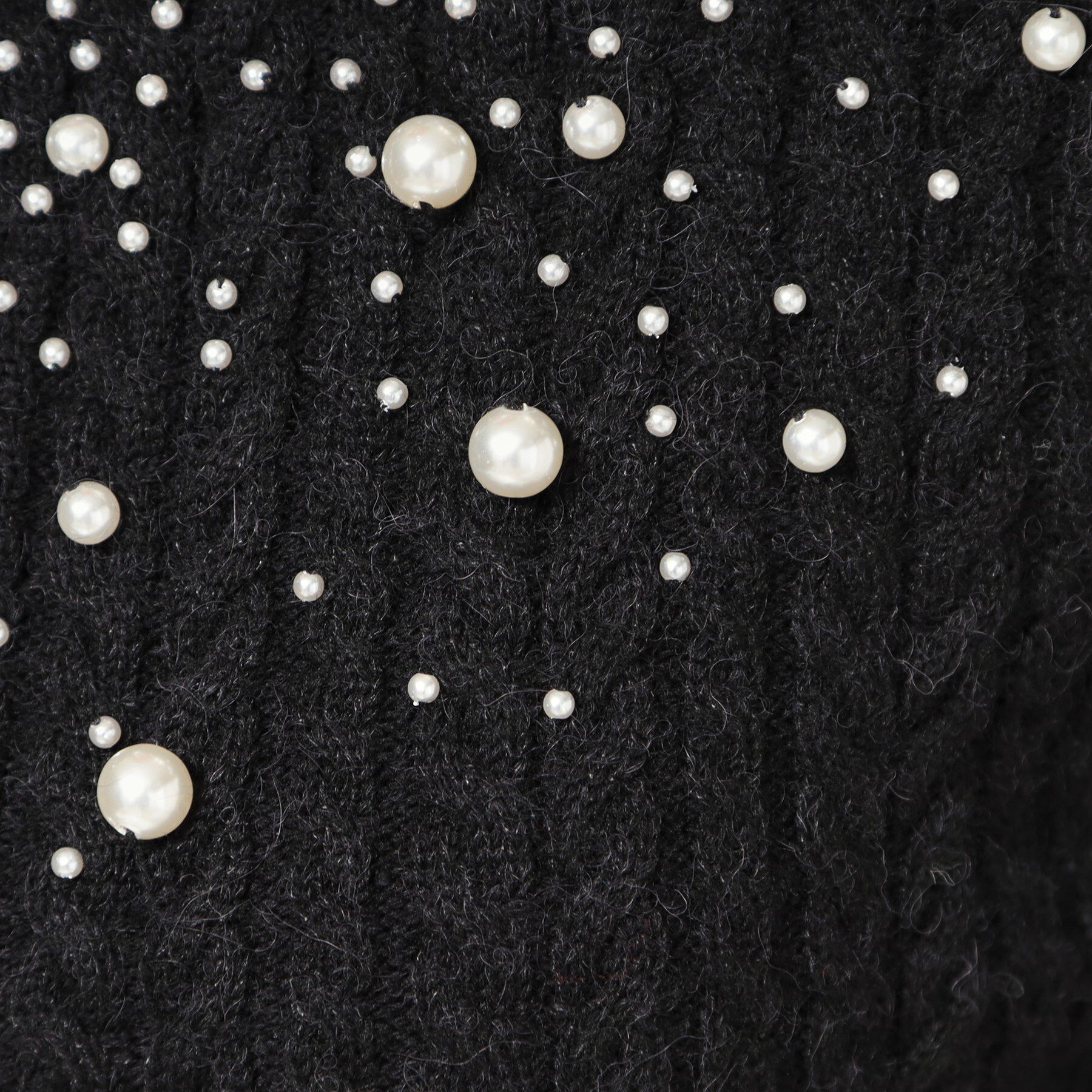 SunaUna「【COLLECTION LINE】パール調カーデ」|カーディガン|