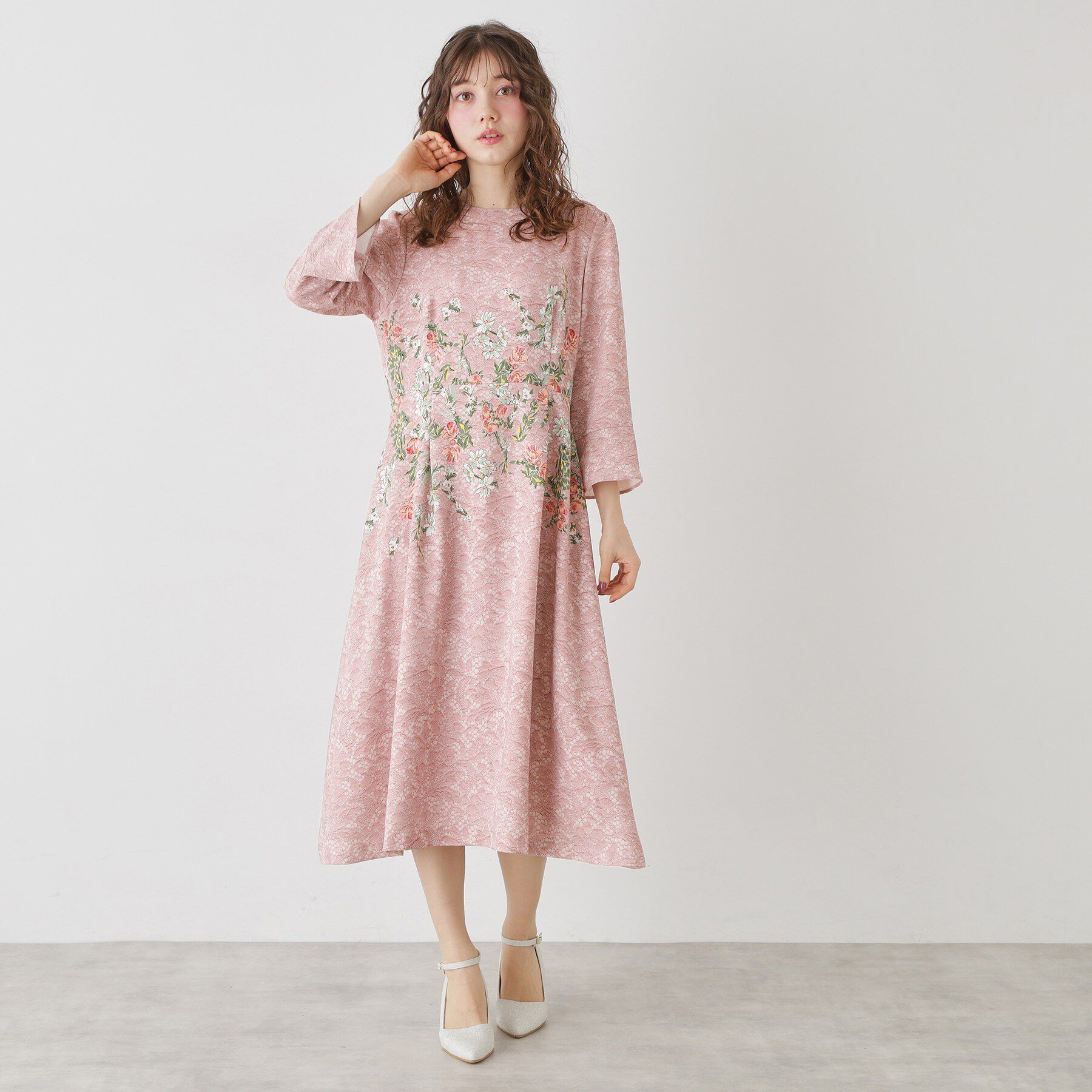 SunaUna「【co creation and yours／SS～L】MAKE BOCYプリントワンピース」|ワンピース|